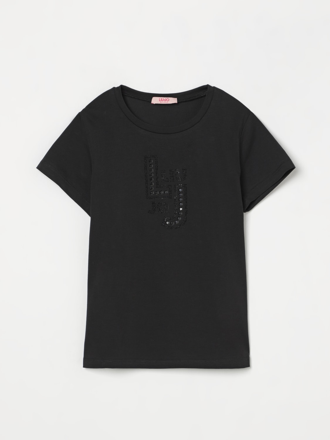 LIU JO T-SHIRT: T-shirt kids Liu Jo, Black - Img 1