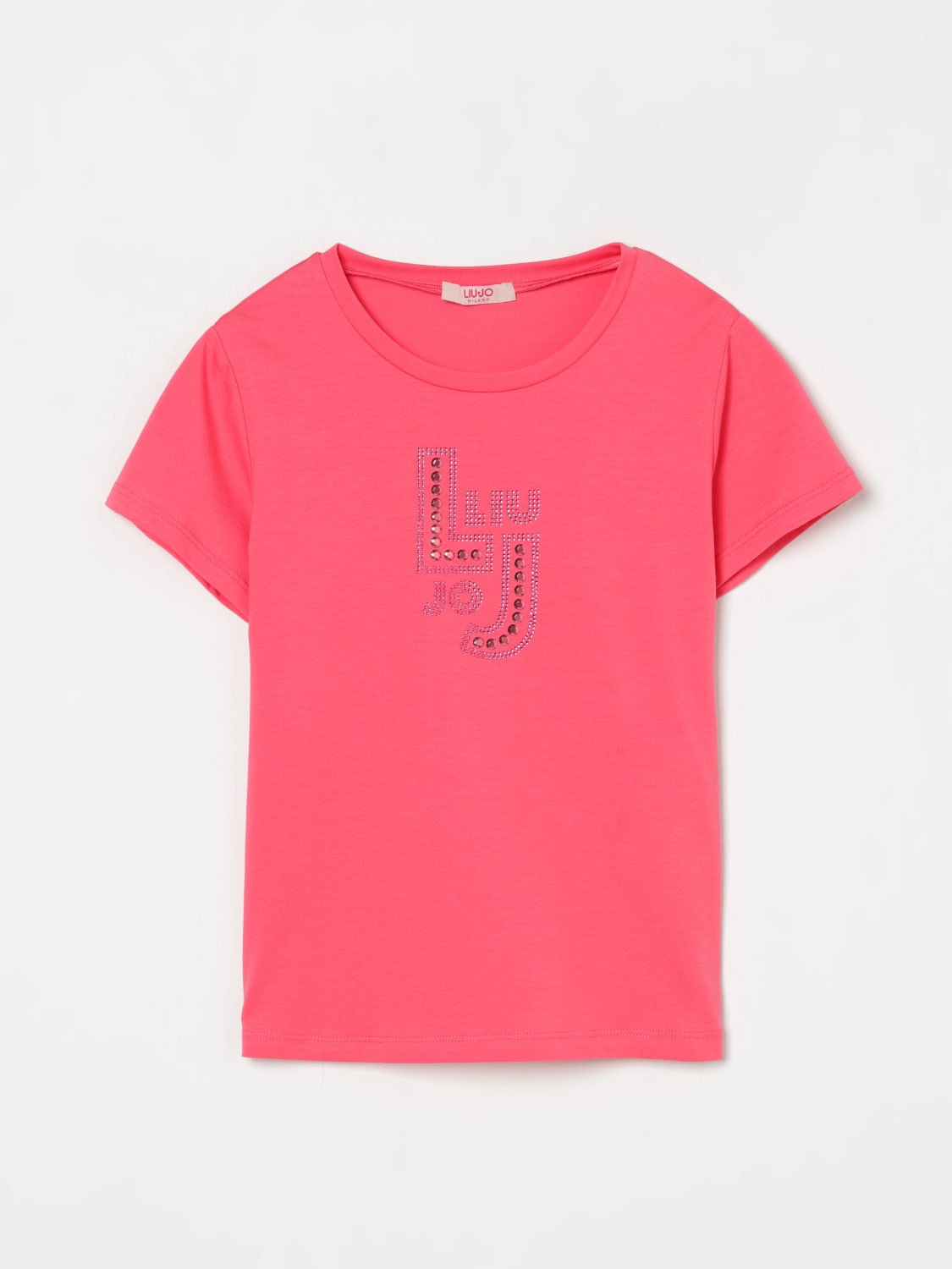 LIU JO T-SHIRT: T-shirt kids Liu Jo, Strawberry - Img 1