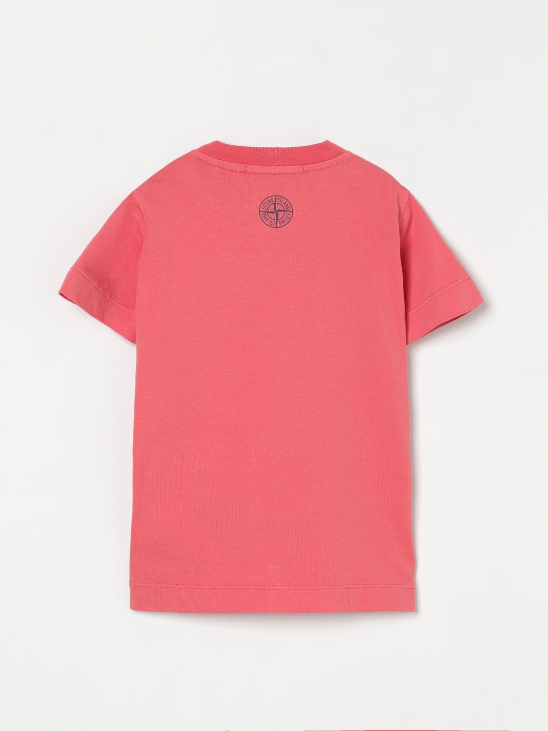 STONE ISLAND JUNIOR T-SHIRT: T-shirt kids Stone Island Junior, Geranium - Img 2