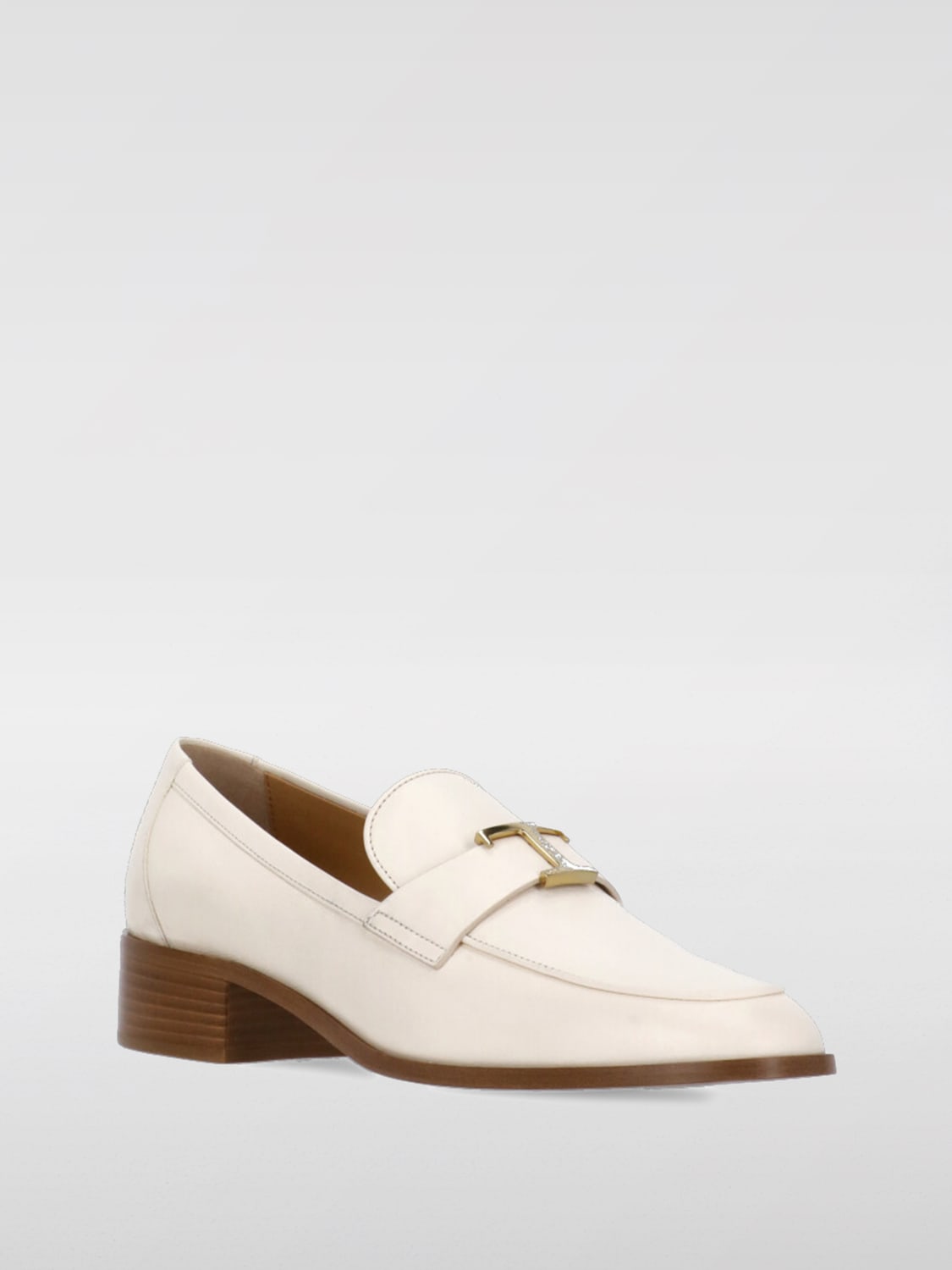 TOD'S MOCASSINI: Mocassino Timeless Tod's in pelle , Avorio - Img 2