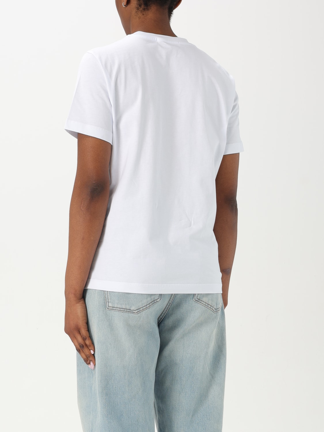 MSGM CAMISETA: Camiseta mujer MSGM, Blanco - Img 2