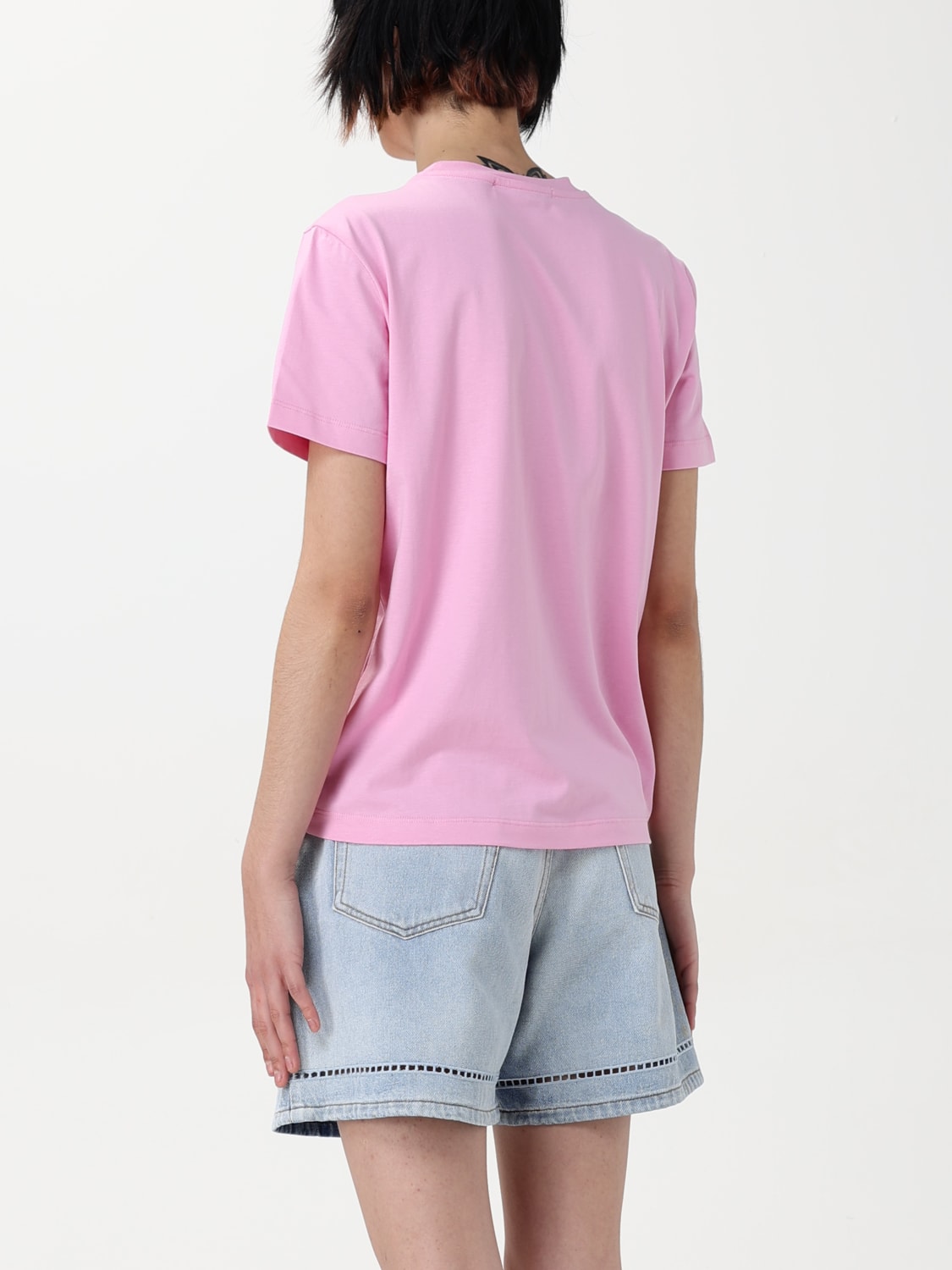 MSGM T-SHIRT: T-shirt woman MSGM, Pink - Img 3