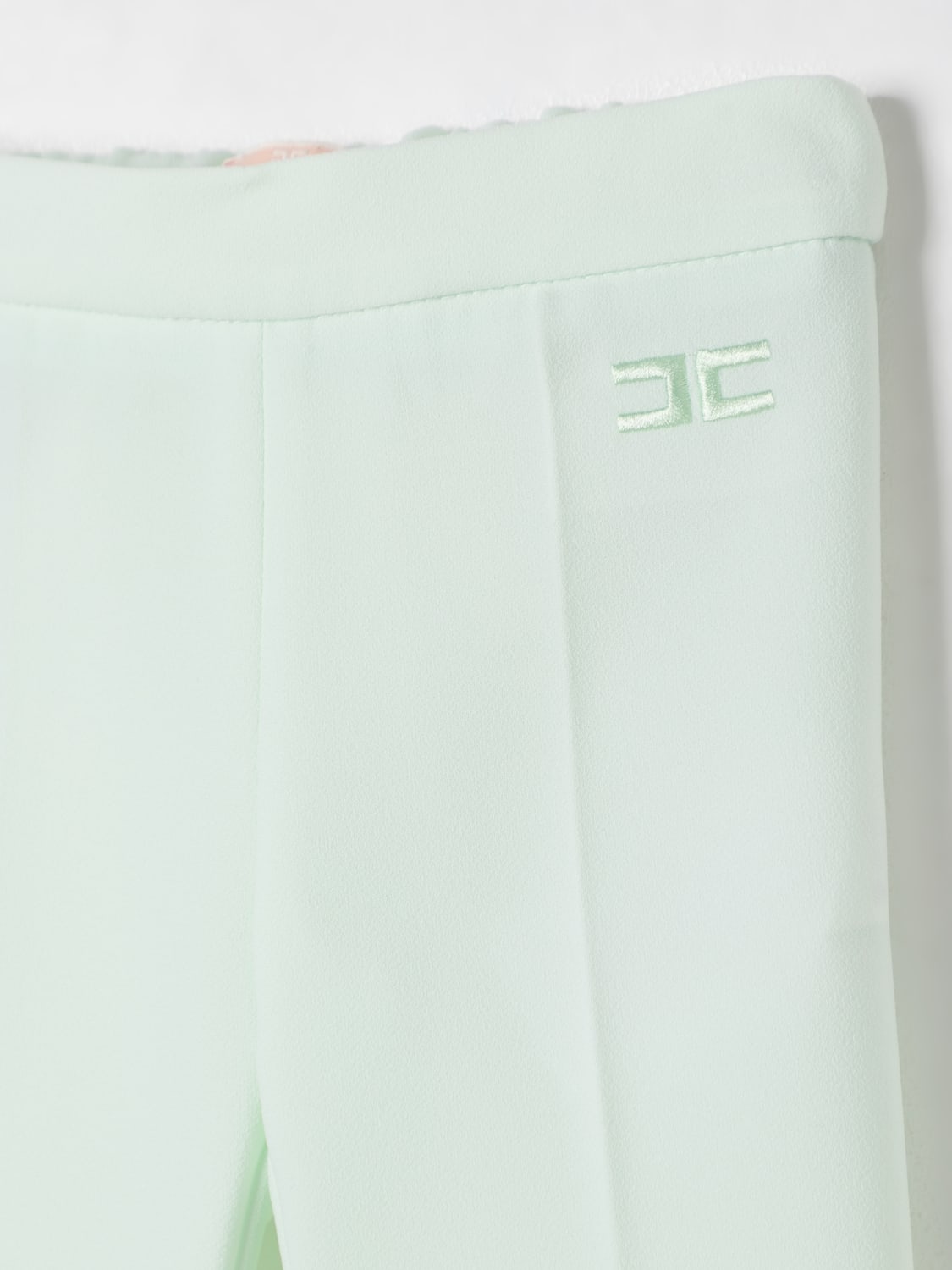 ELISABETTA FRANCHI LA MIA BAMBINA PANTALON: Pantalon enfant Elisabetta Franchi La Mia Bambina, Vert - Img 3