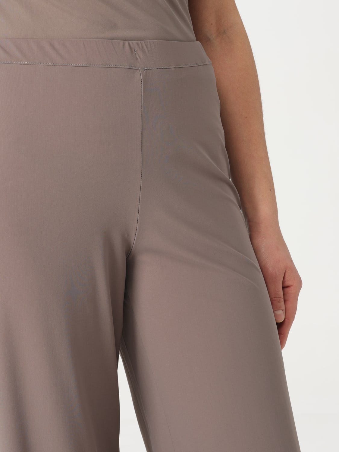 パンツ MALIPARMI Woman Pants Grey JH753070210 21011 MALIPARMI: Pants woman - Grey | Maliparmi pants JH753070210