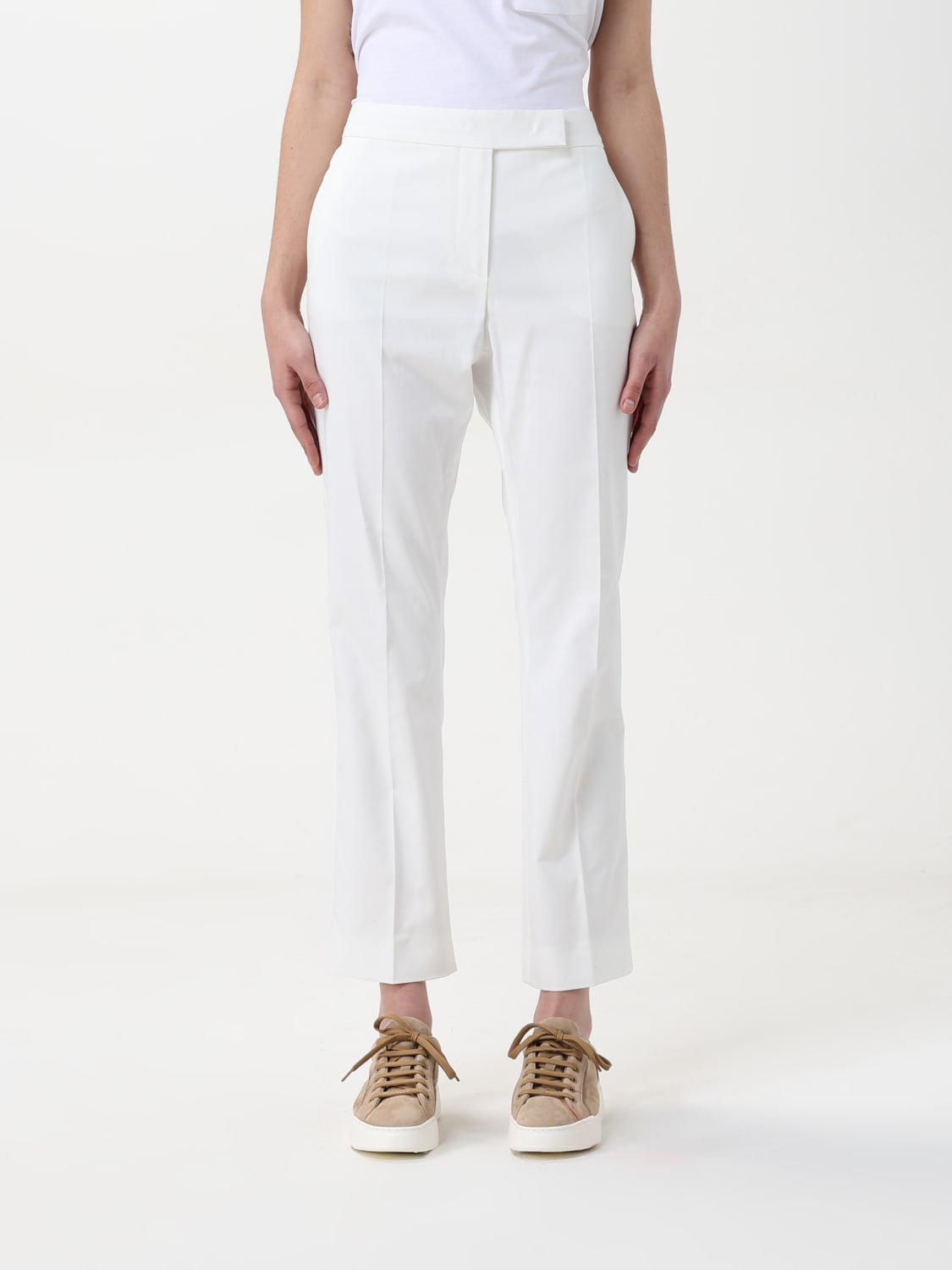 パンツ MAX MARA Women Straight Pants 2511131072600 WHITE MAX MARA: Pants woman - White | Max Mara pants 2511131072600