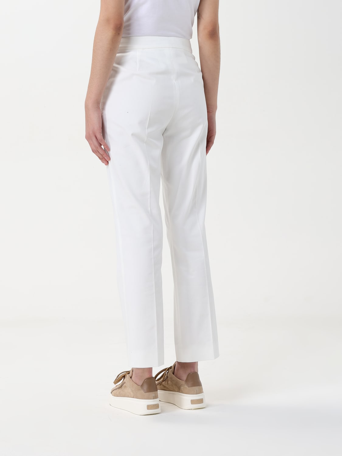 MAX MARA PANTS: Pants woman Max Mara, White - Img 3