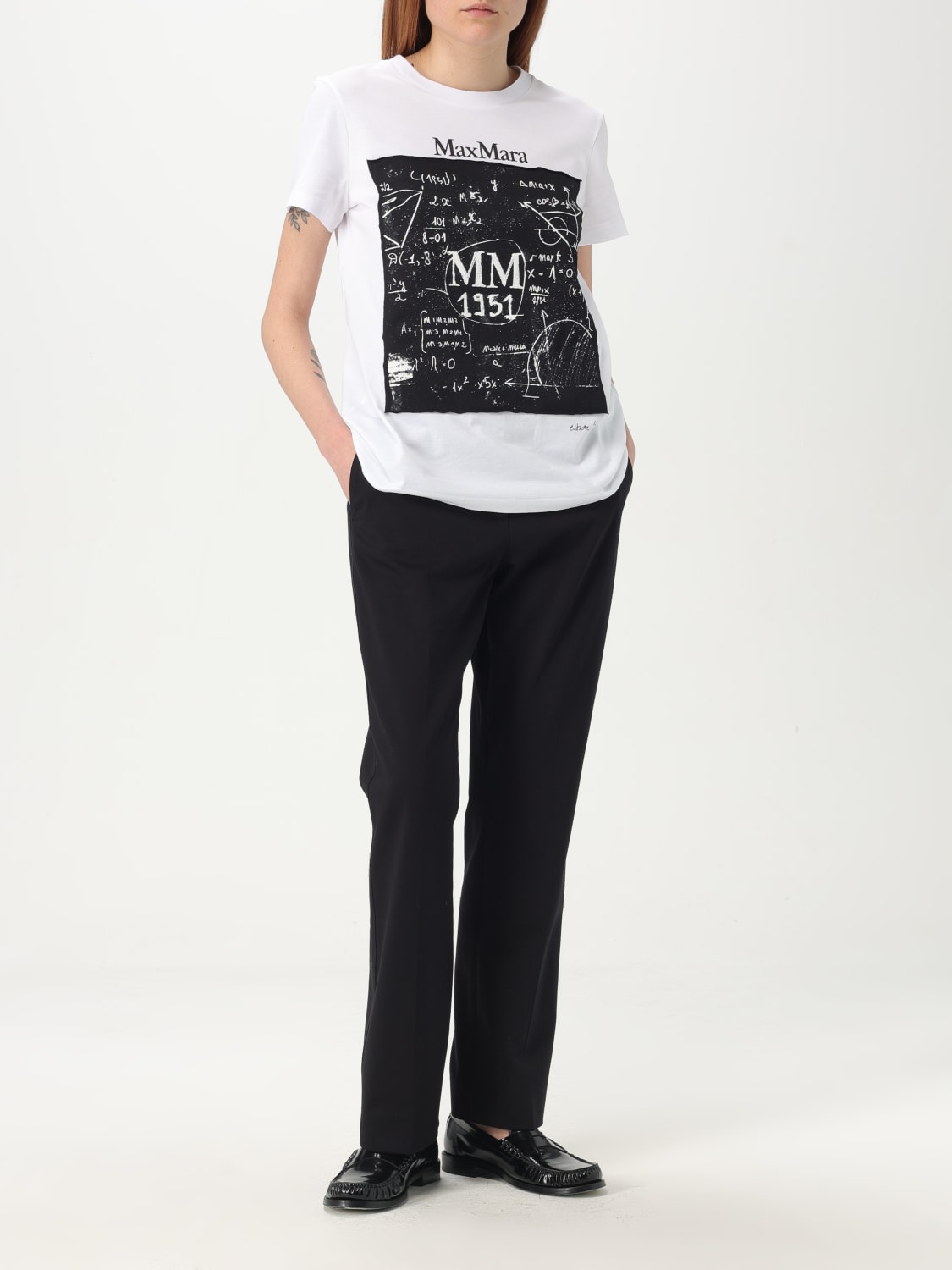 MAX MARA БРЮКИ: Брюки Женское Max Mara, Черный - Img 2