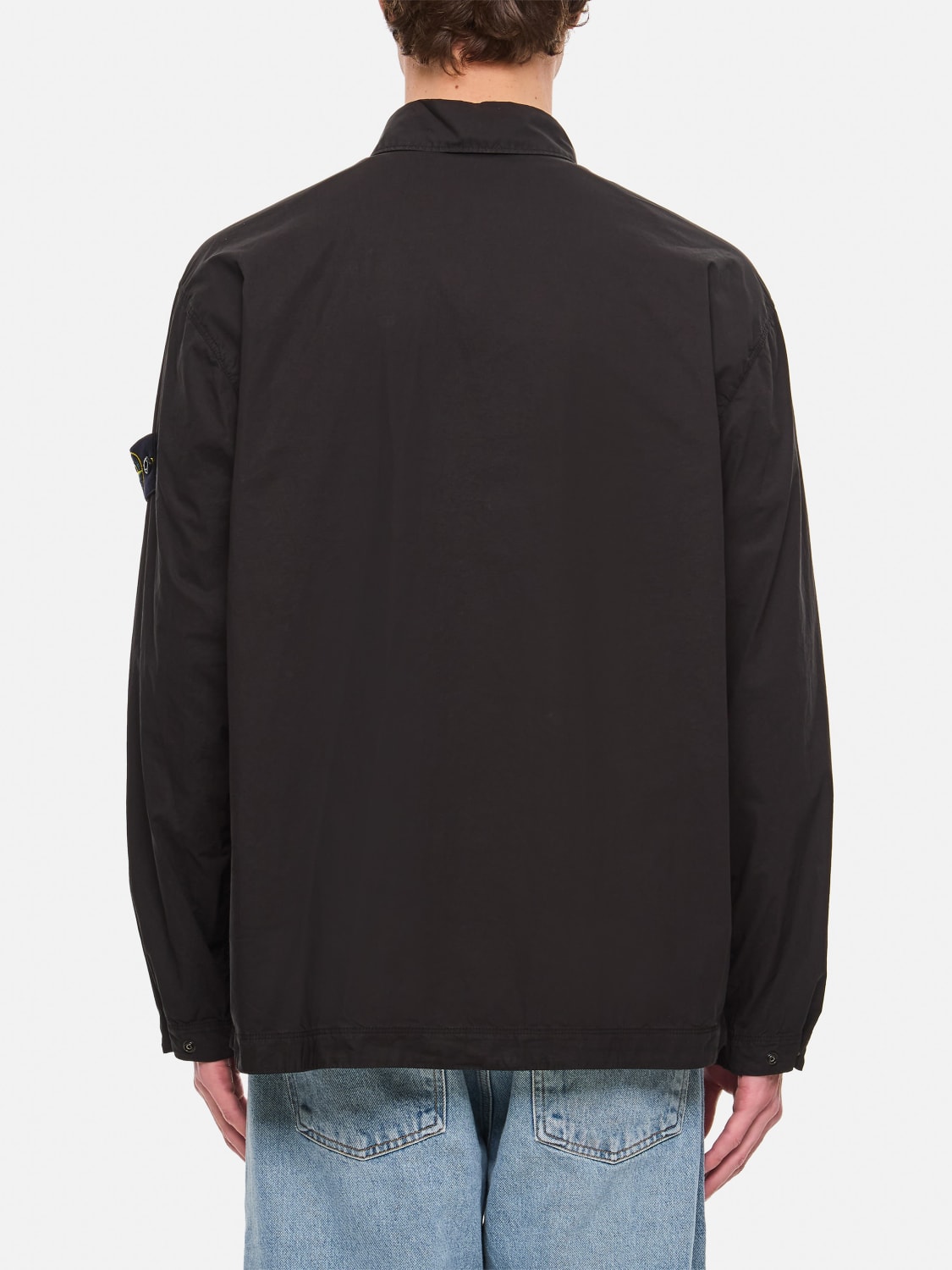 STONE ISLAND：シャツ メンズ - ブラック | GIGLIO.COM