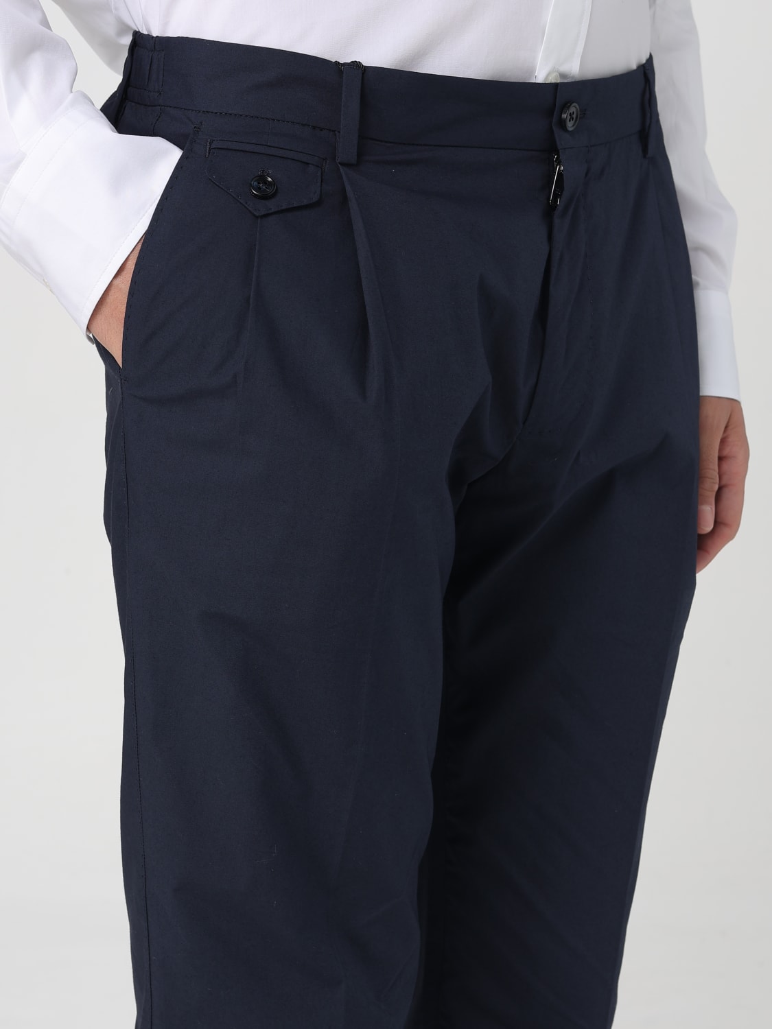 DOLCE & GABBANA TROUSERS: Trousers men Dolce & Gabbana, Blue - Img 5