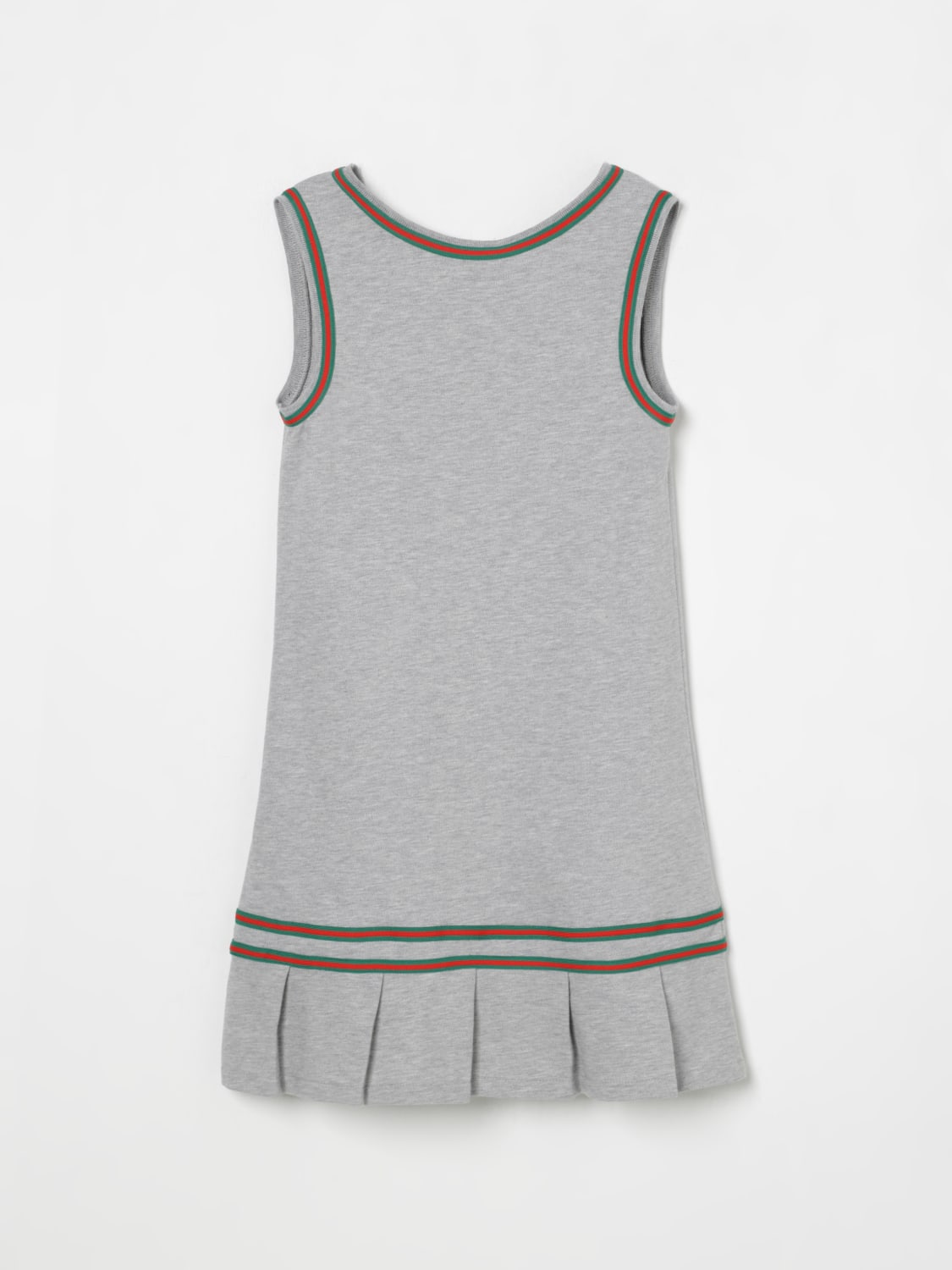 GUCCI DRESS: Dress kids Gucci, Grey - Img 2