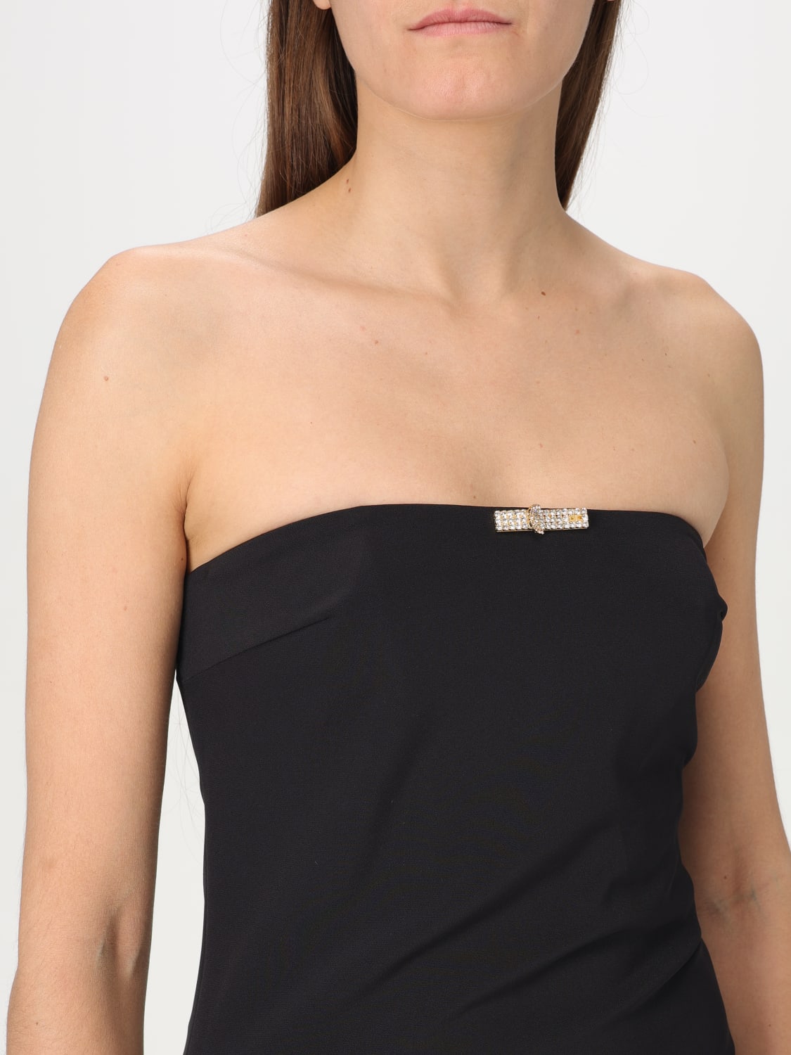 ワンピース ELISABETTA FRANCHI Woman Dress Black ABR46 110 ELISABETTA FRANCHI: Dress woman - Black | Elisabetta Franchi