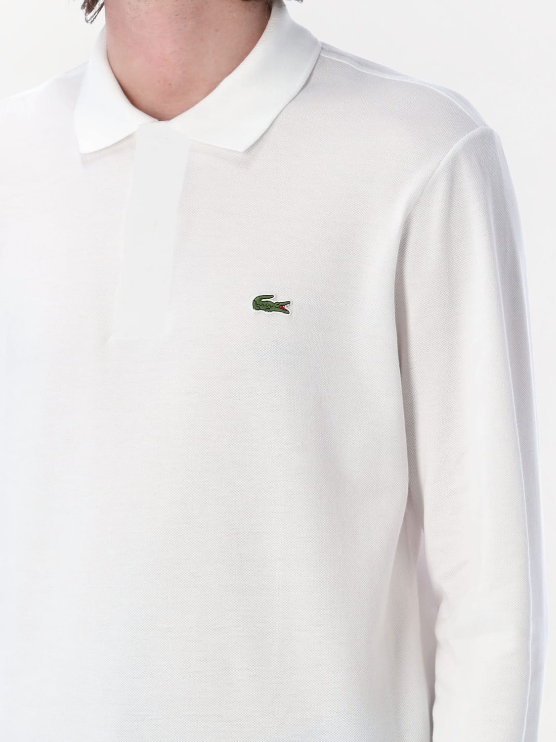LACOSTE：ポロシャツ メンズ - ホワイト | GIGLIO.COMオンライン