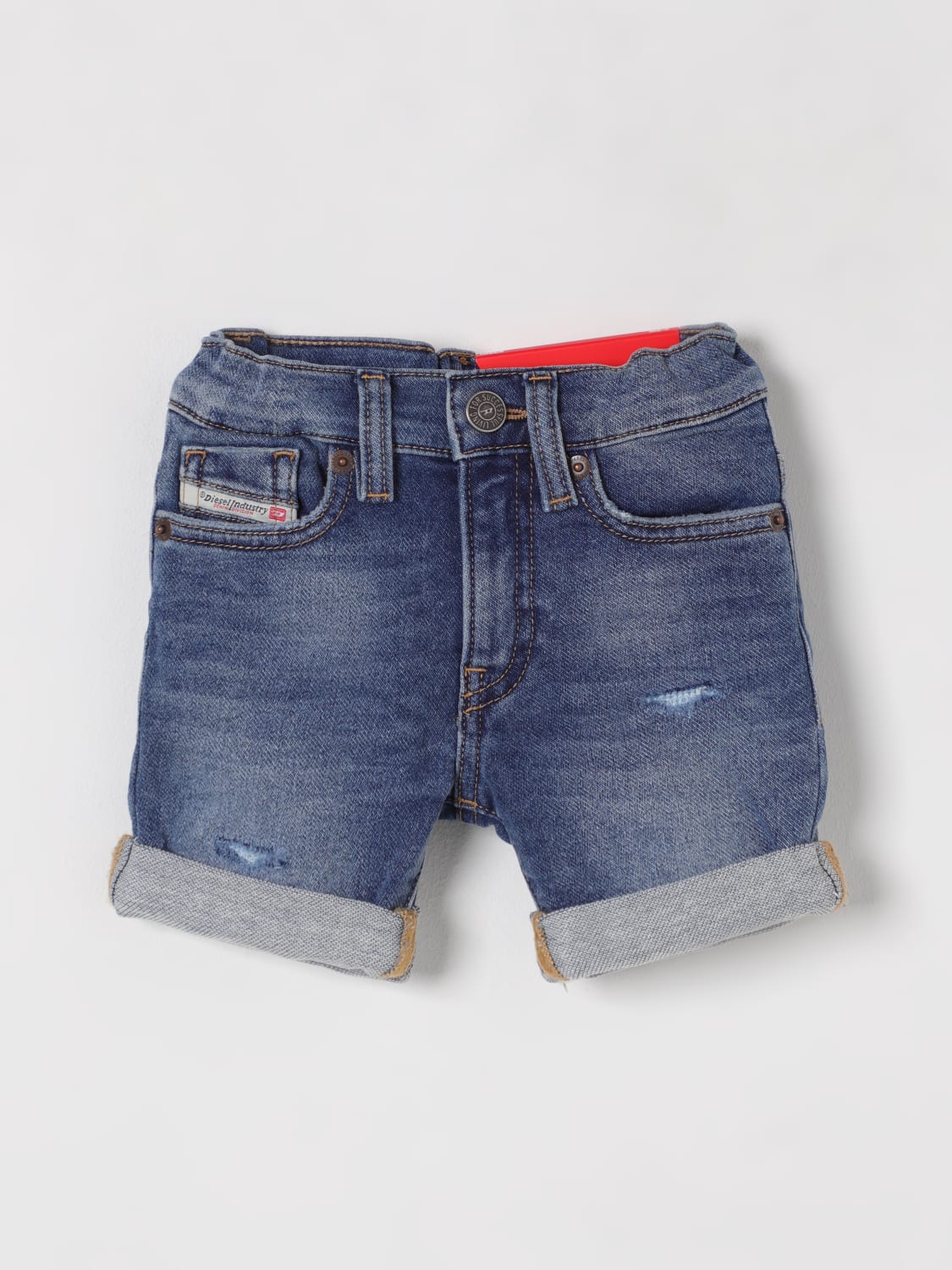 DIESEL PANTALONCINI: Pantaloncino di jeans a 5 tasche Diesel, Blue - Img 1