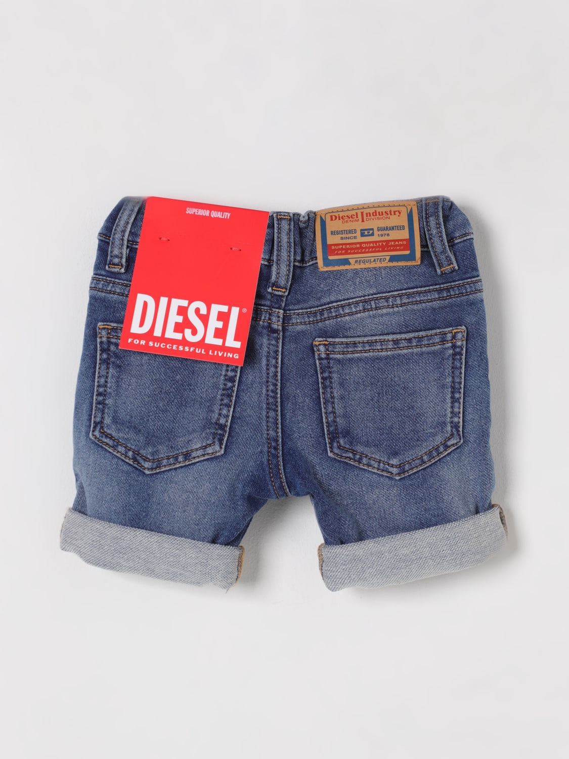 DIESEL PANTALONCINI: Pantaloncino di jeans a 5 tasche Diesel, Blue - Img 2