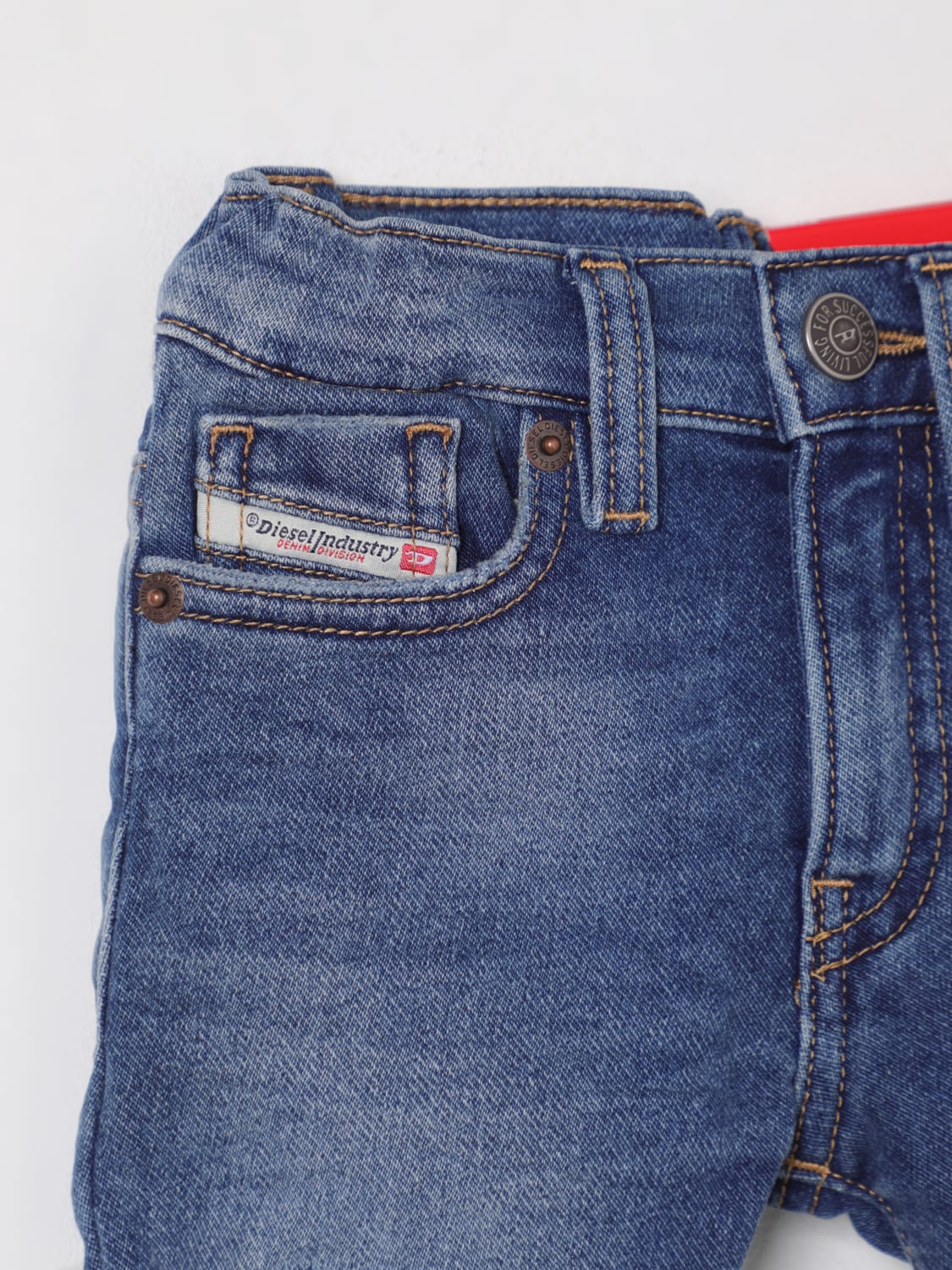 DIESEL PANTALONCINI: Pantaloncino di jeans a 5 tasche Diesel, Blue - Img 3