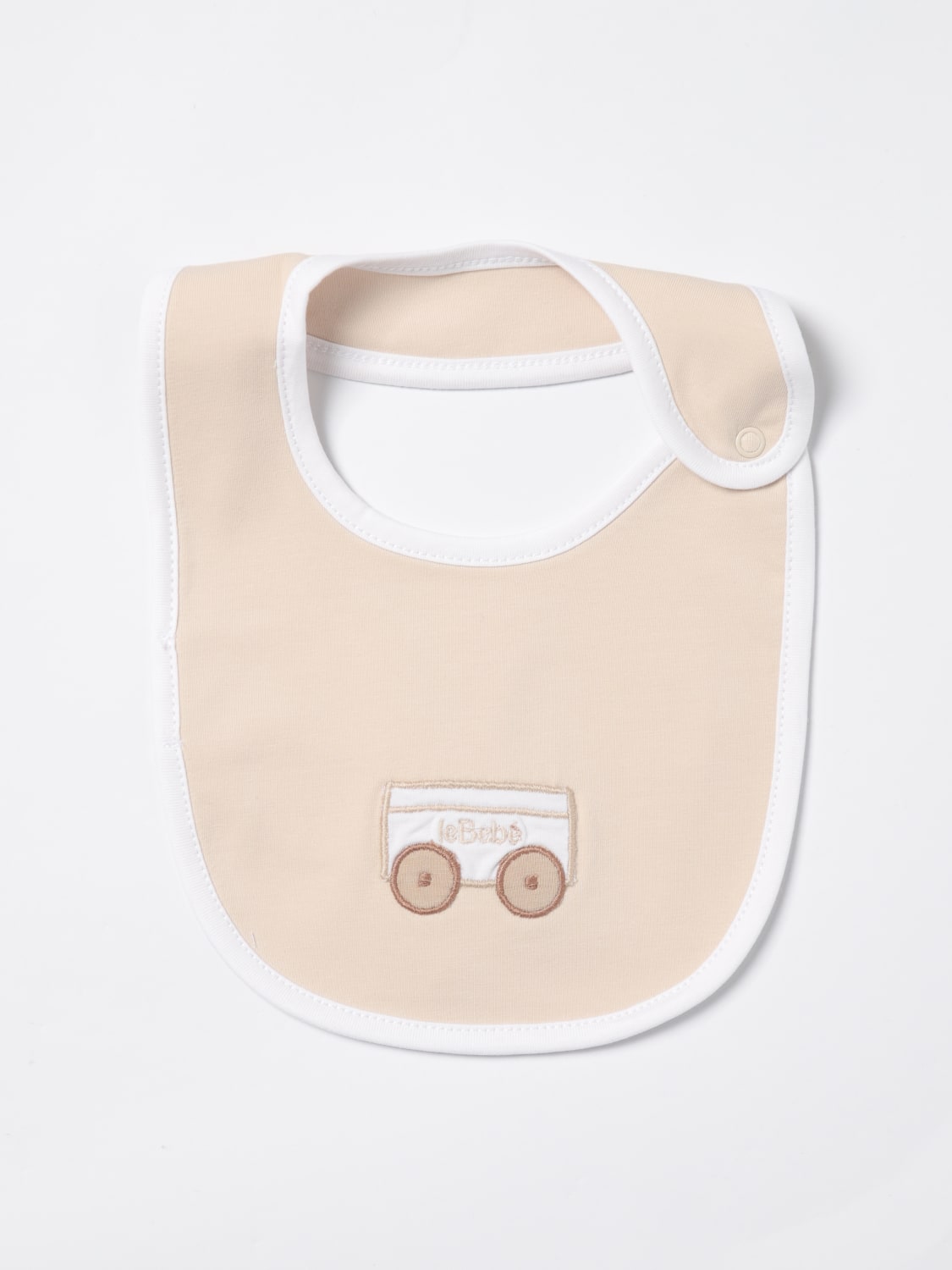 LE BEBE' BABERO: Baberos niño niños Le Bebe', Beige - Img 1