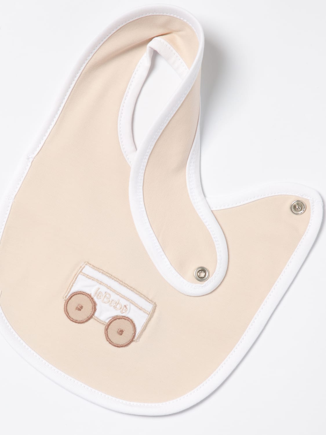 LE BEBE' BABERO: Baberos niño niños Le Bebe', Beige - Img 2