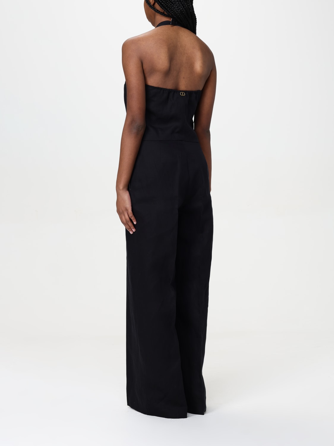 TWINSET JUMPSUIT: Dress woman Twinset, Black - Img 2