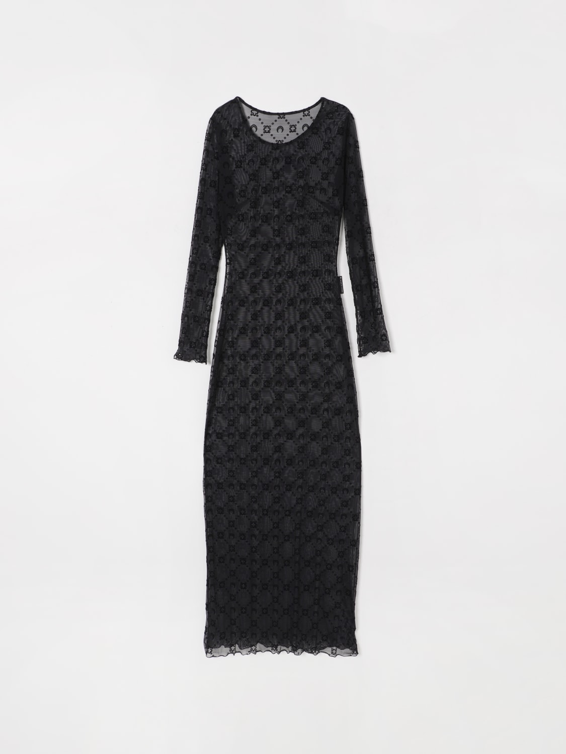 MARINE SERRE VESTIDO: Vestido mujer Marine Serre, Negro - Img 2