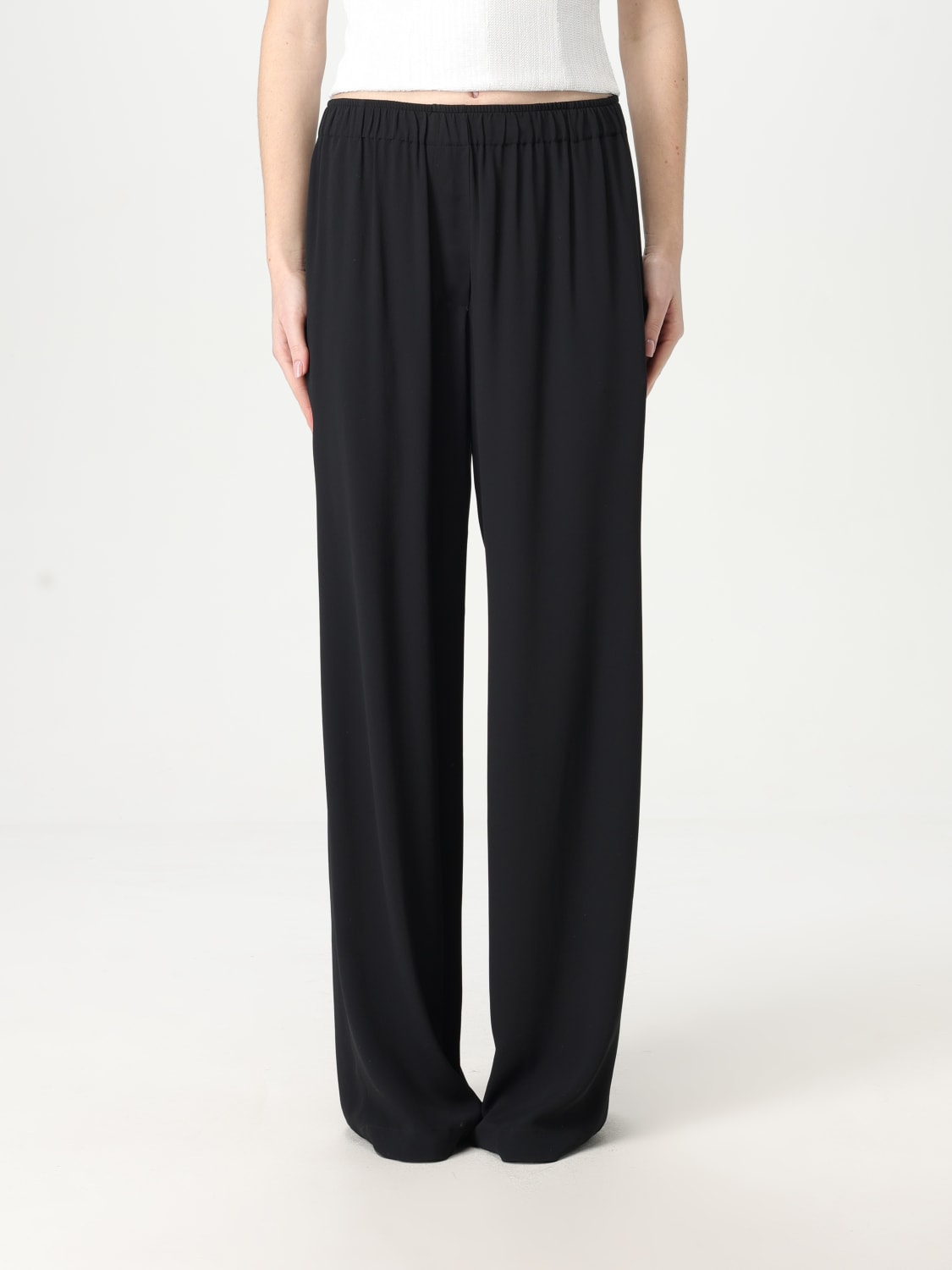 FEDERICA TOSI PANTS: Pants woman Federica Tosi, Black - Img 1