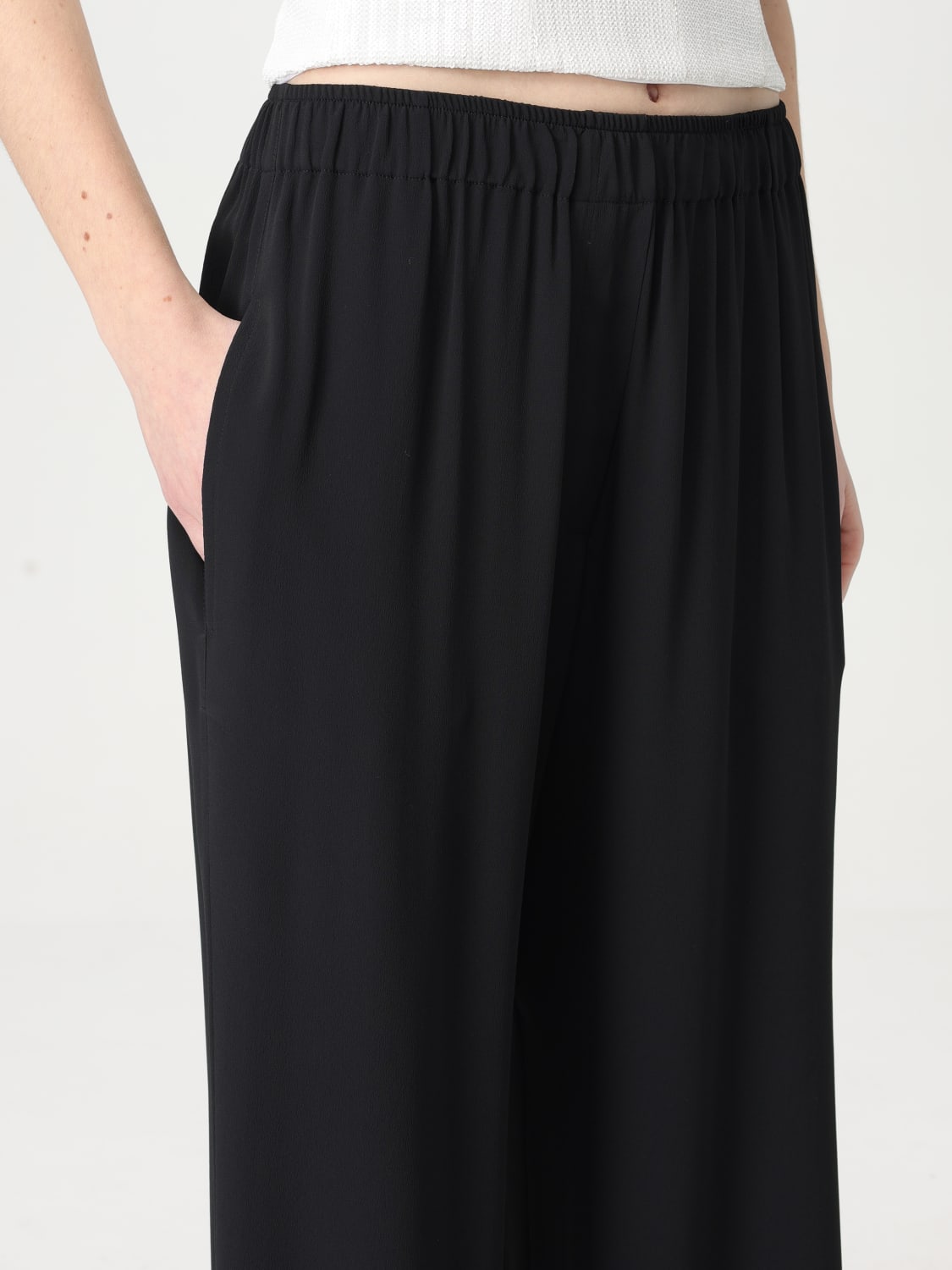 FEDERICA TOSI PANTS: Pants woman Federica Tosi, Black - Img 3