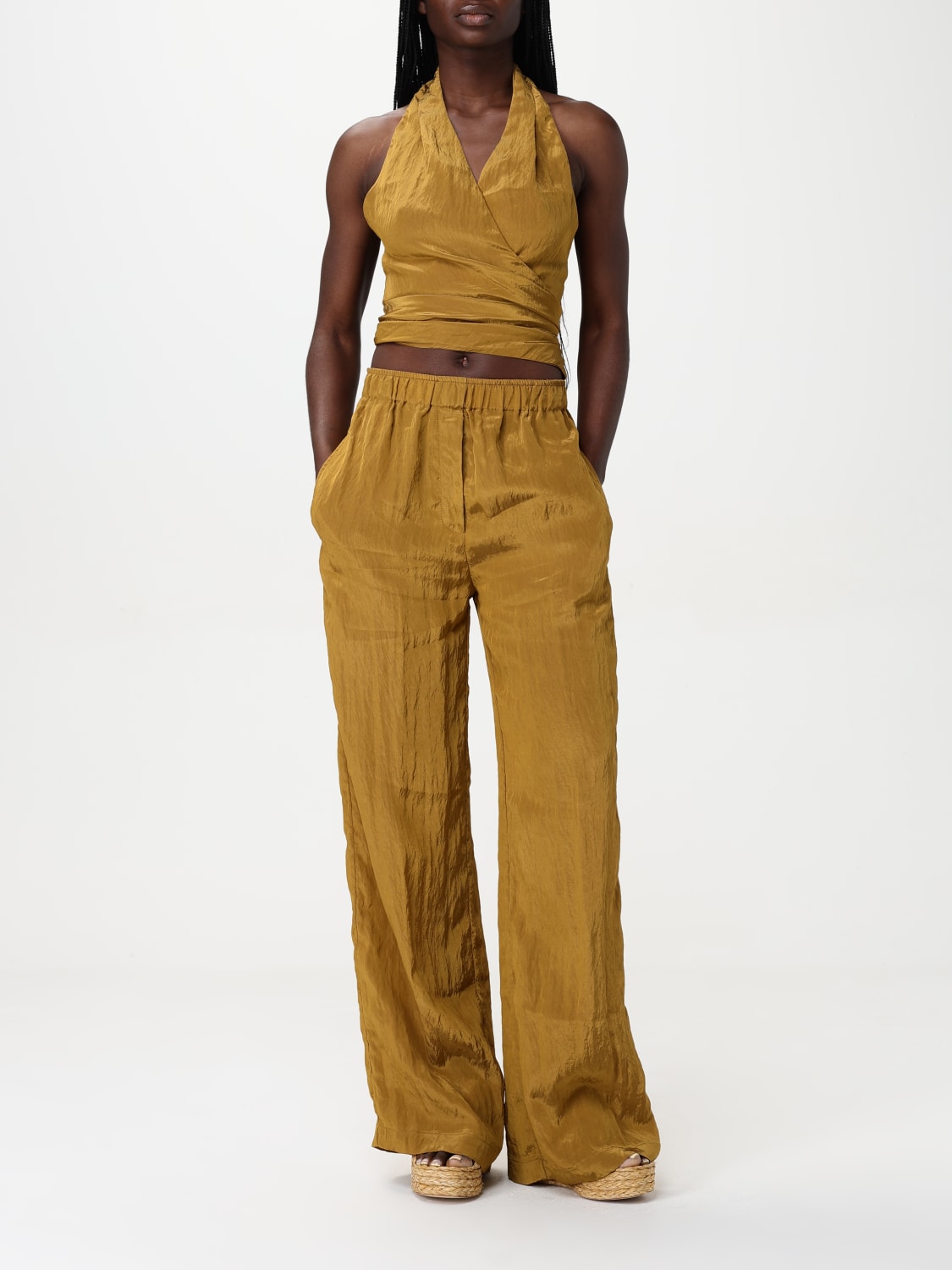 パンツ FEDERICA TOSI Woman Pants Red 40805406 11 FEDERICA TOSI: Pants woman - Red | Federica Tosi pants