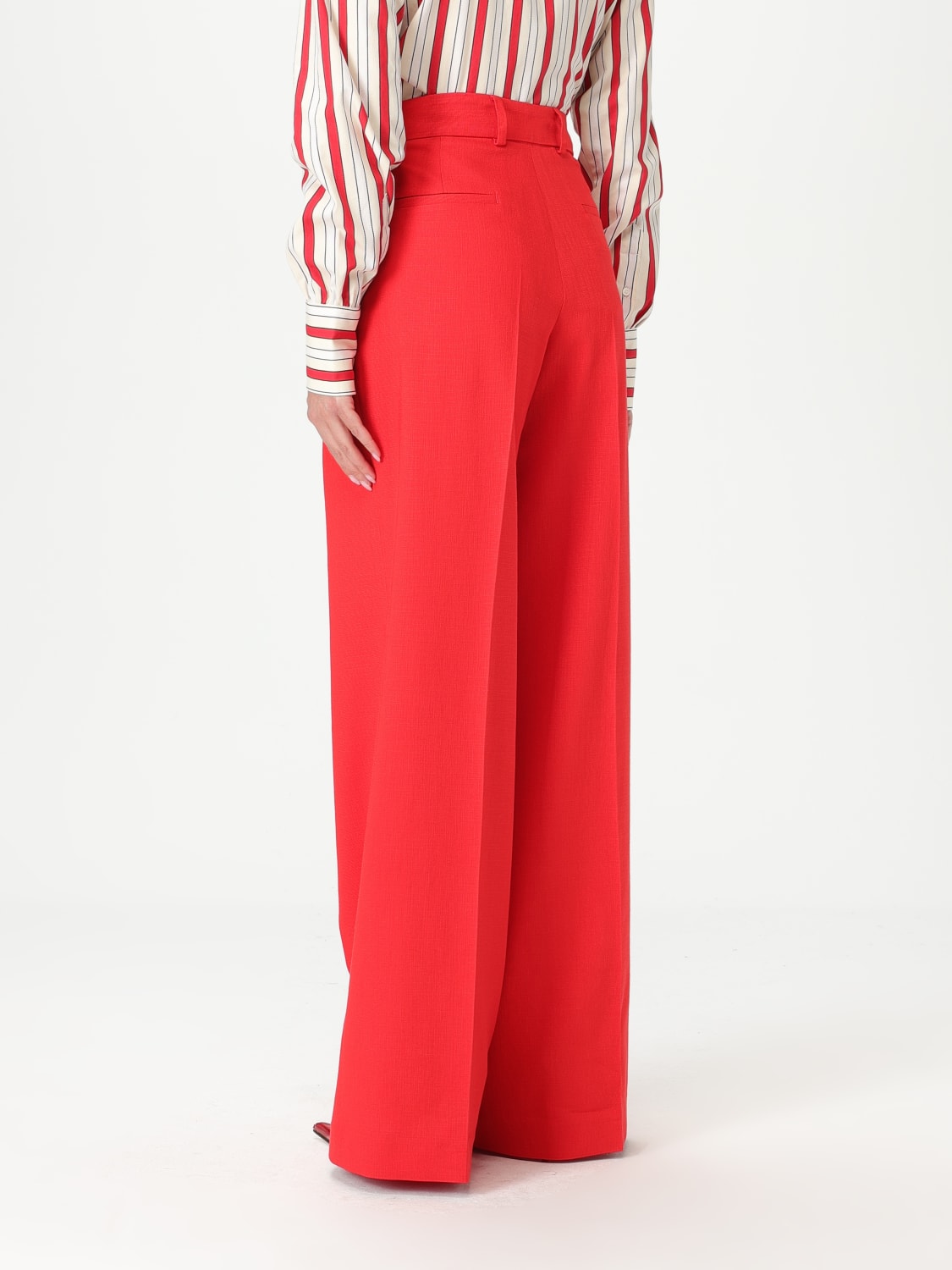 MSGM PANTALON: Pantalon femme MSGM, Rouge - Img 3