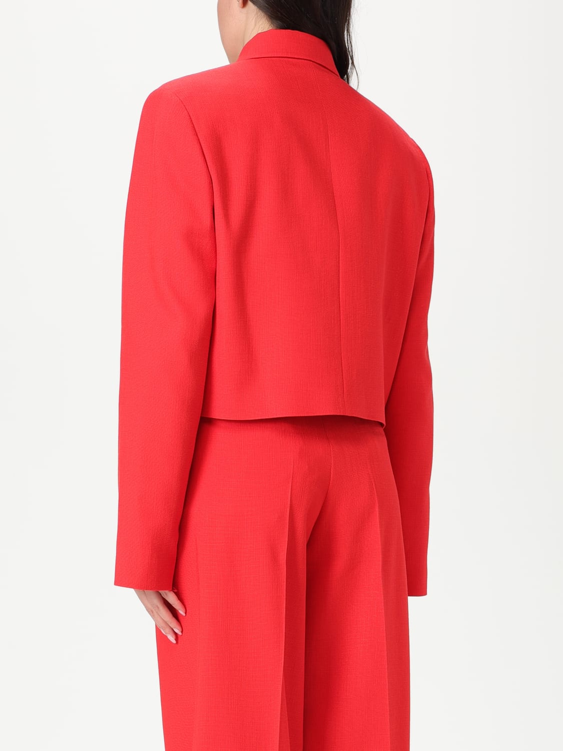 アウターその他 MSGM Woman Blazer Red 3841MDG10257106 18 3841MDG26_257106_18_01_600x600
