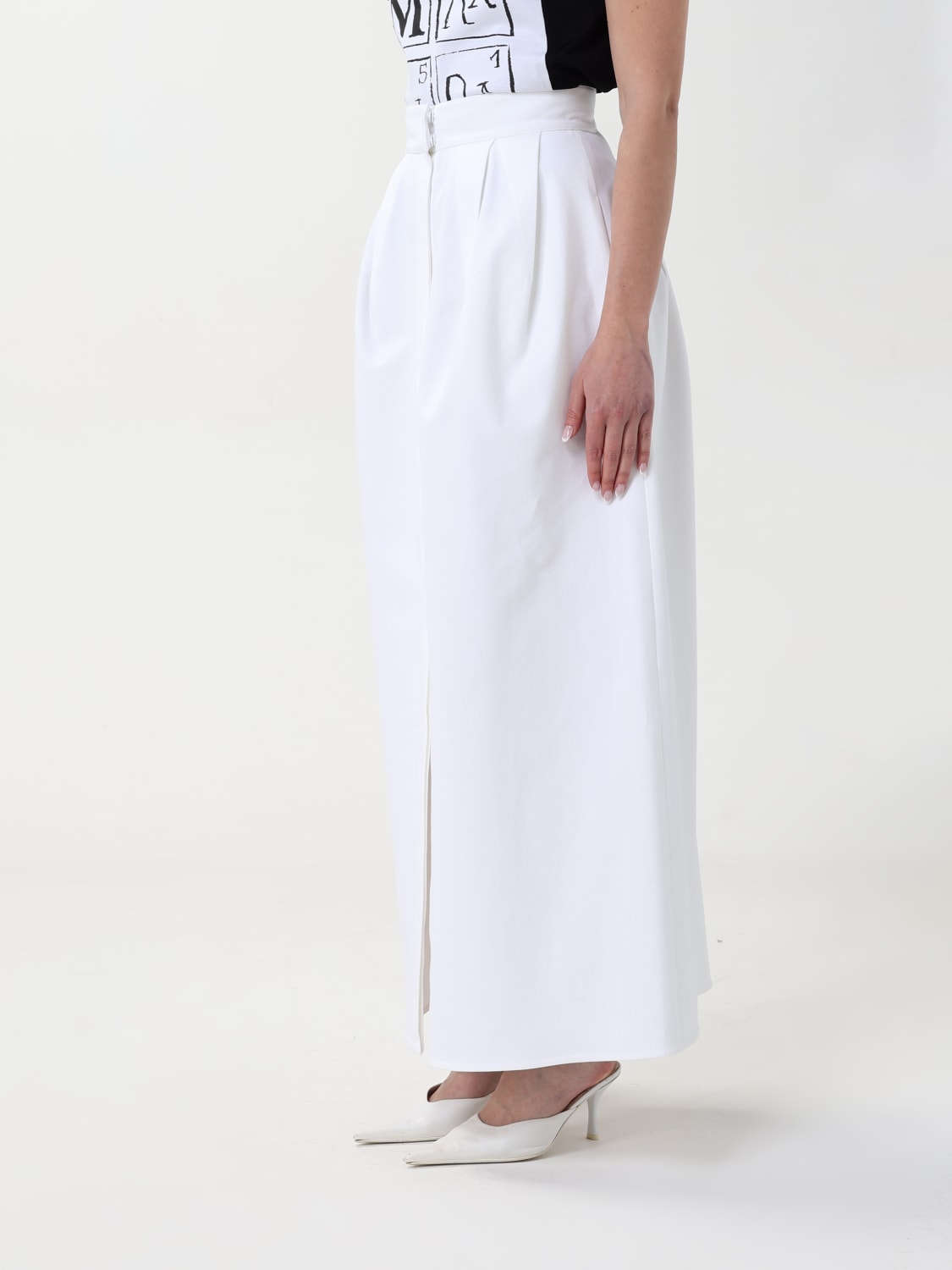MAX MARA FALDA: Falda mujer Max Mara, Blanco - Img 3