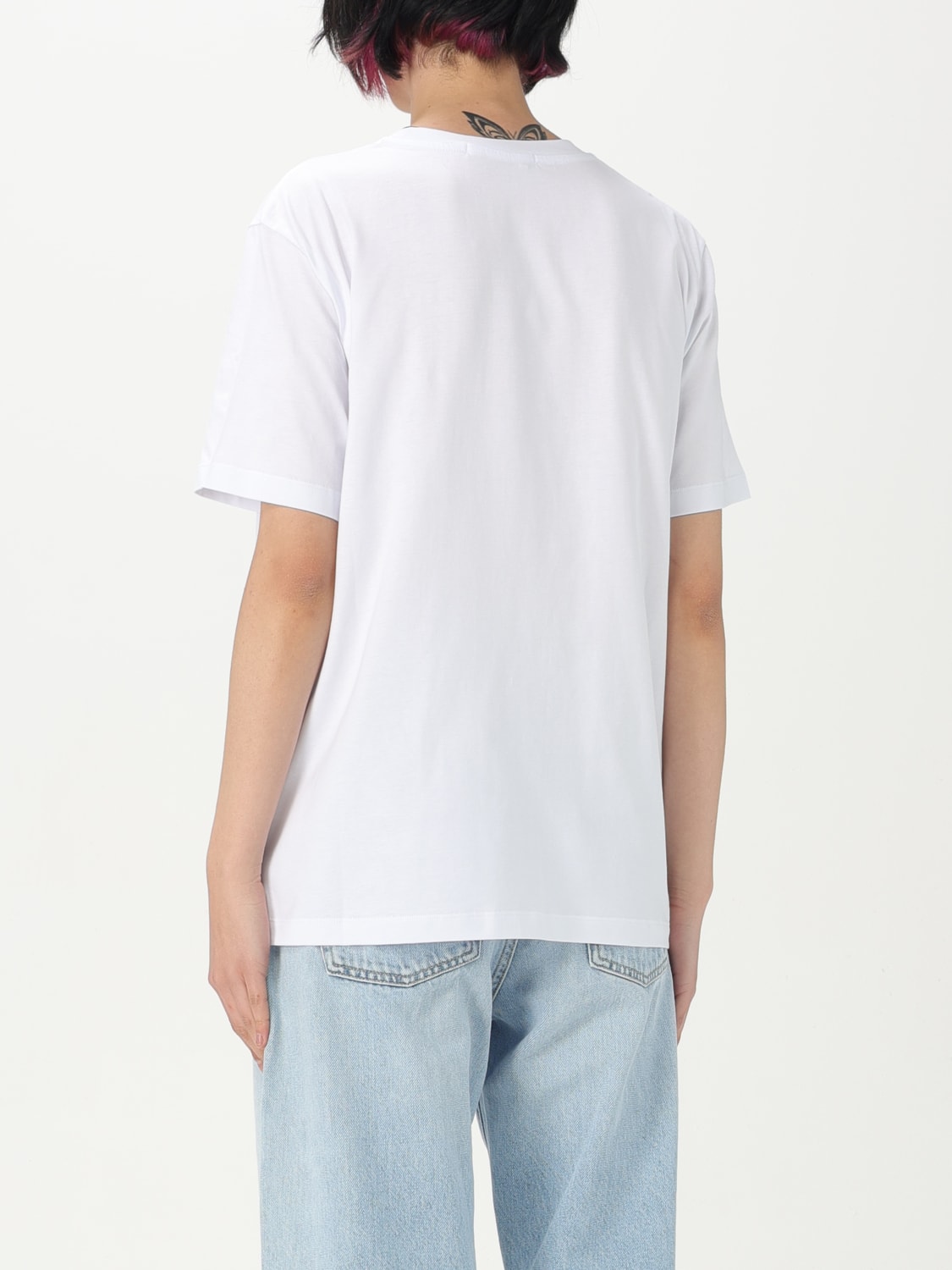 MSGM T-SHIRT: T-shirt woman MSGM, White - Img 2