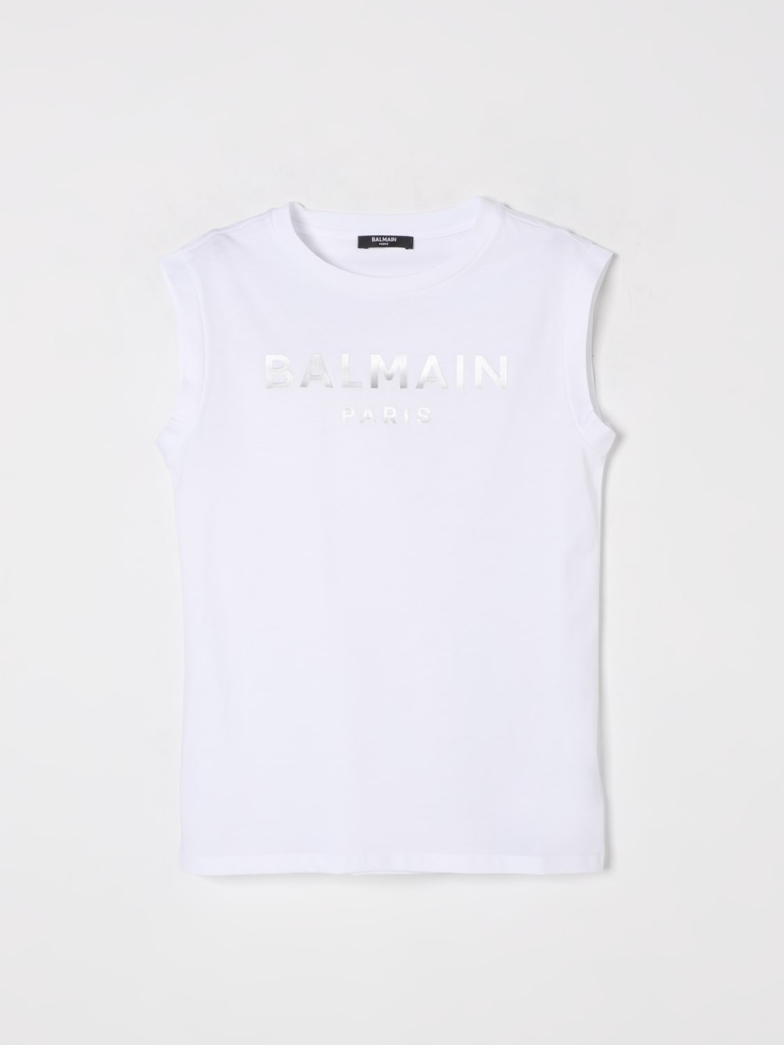 BALMAIN T-SHIRT: Sweater kids Balmain, White - Img 1