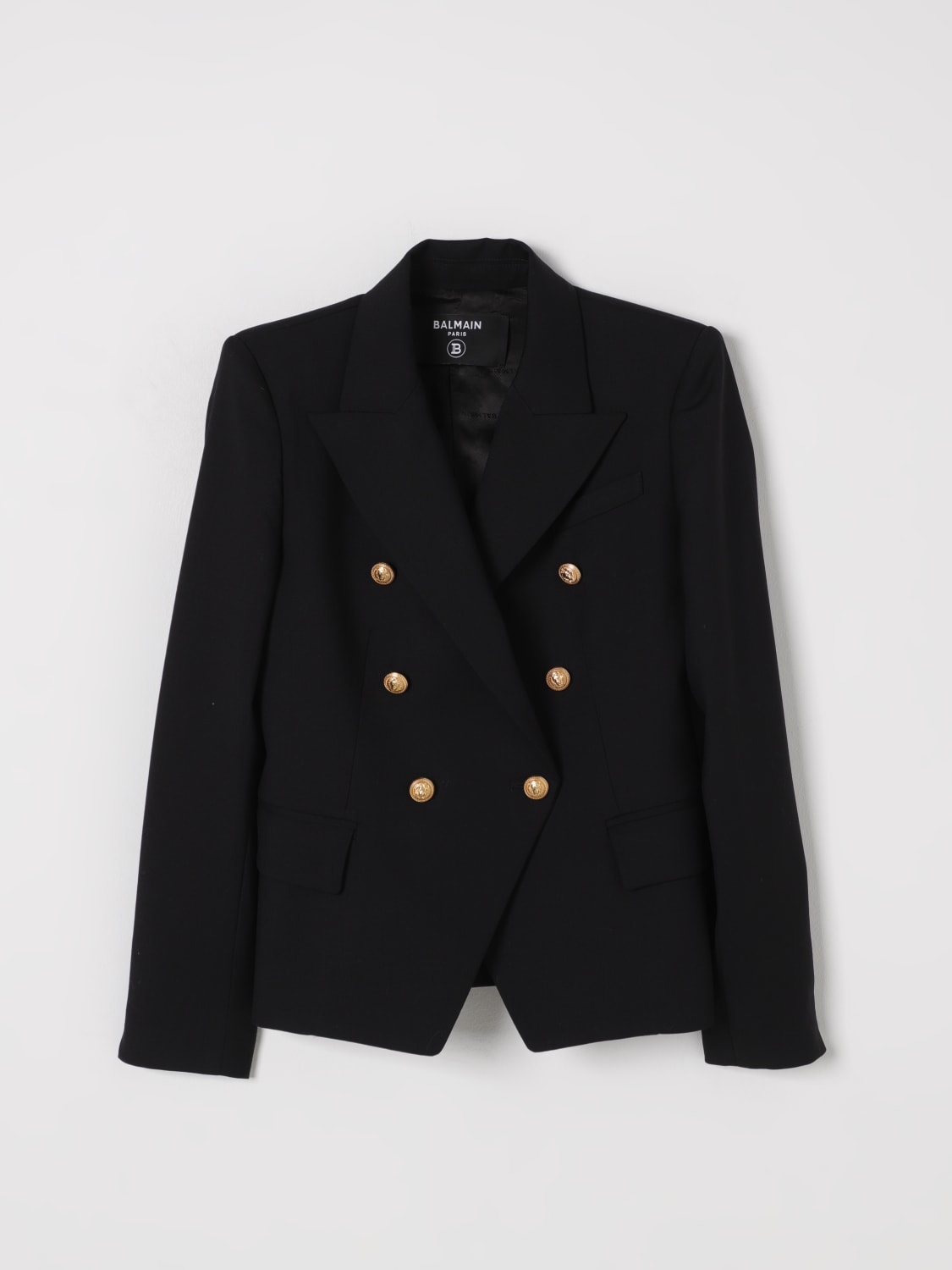 BALMAIN JACKE: Jacke kinder Balmain, Schwarz - Img 1