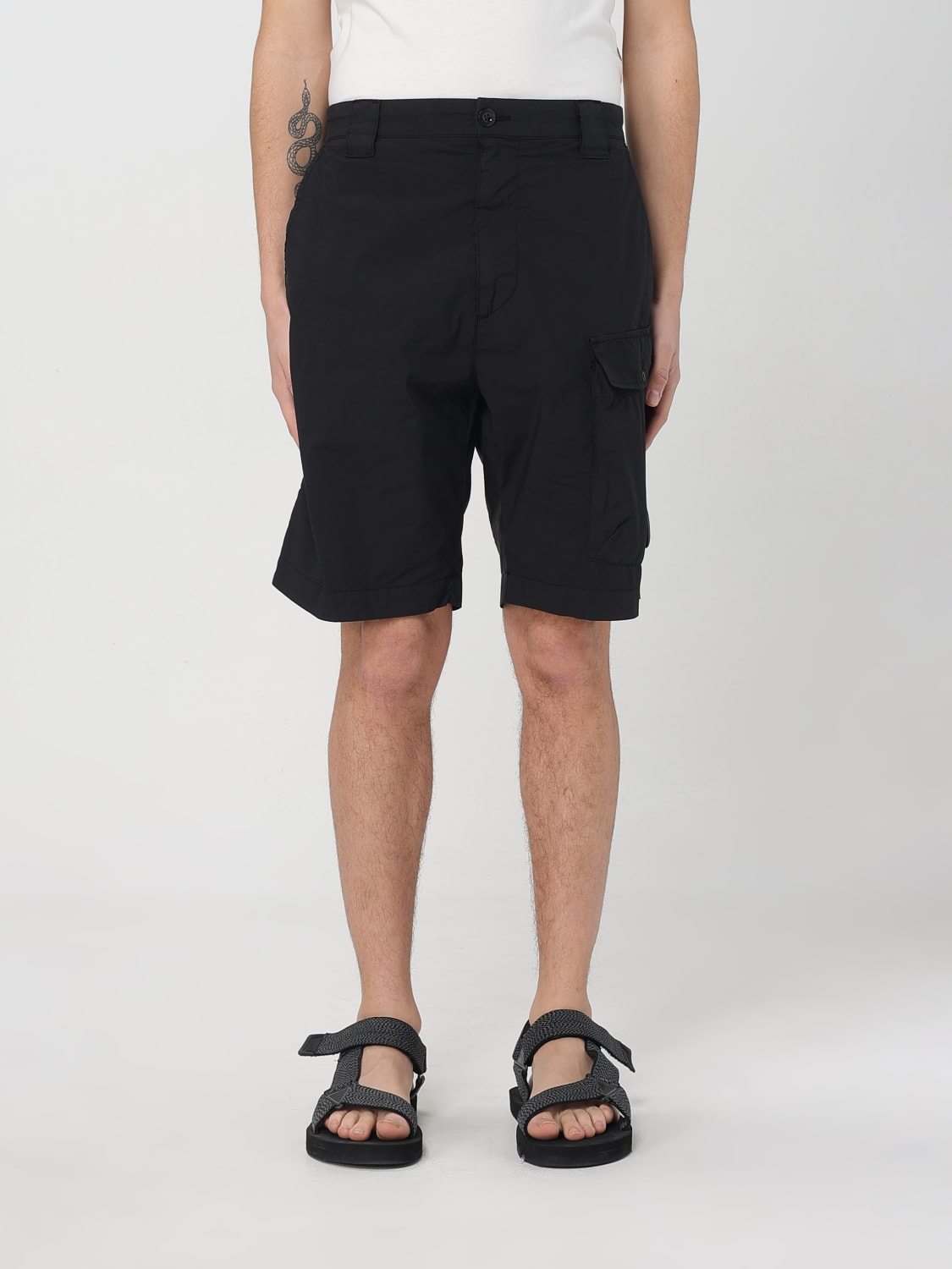 C.P. COMPANY SHORTS: Short men C.P. Company, Black - Img 1