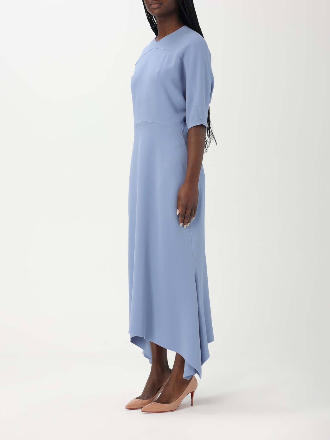 VICTORIA VICTORIA BECKHAM: Dress woman - Blue | Victoria