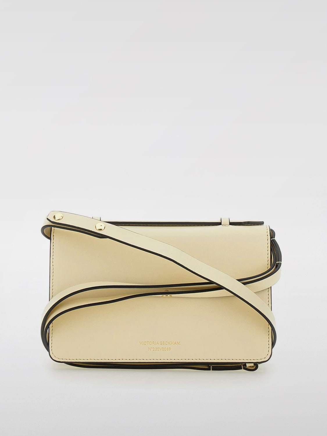 VICTORIA VICTORIA BECKHAM BORSA MINI: Borsa Dorian Mini Victoria Victoria Beckham in pelle , Avorio - Img 2