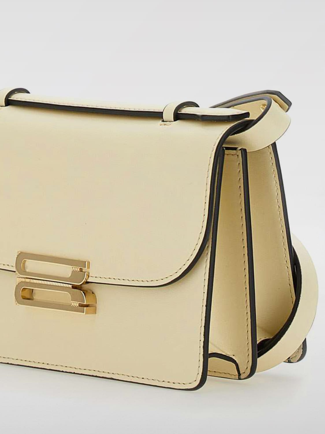 VICTORIA VICTORIA BECKHAM BORSA MINI: Borsa Dorian Mini Victoria Victoria Beckham in pelle , Avorio - Img 3