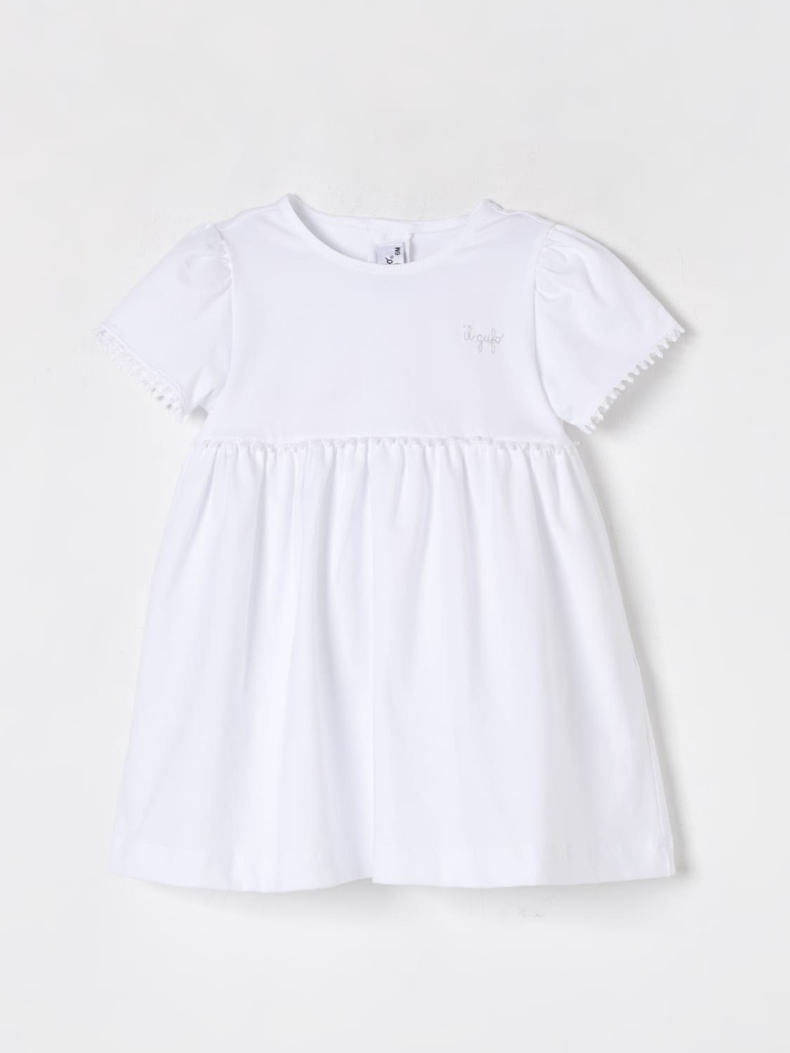 IL GUFO ROMPER: Swimsuit kids Il Gufo, White - Img 1