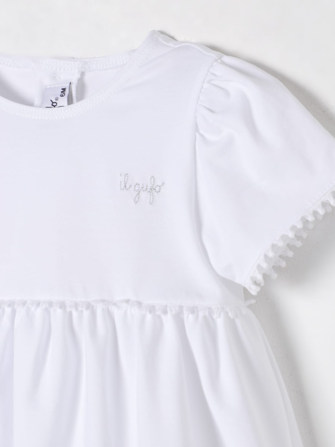 IL GUFO ROMPER: Swimsuit kids Il Gufo, White - Img 3
