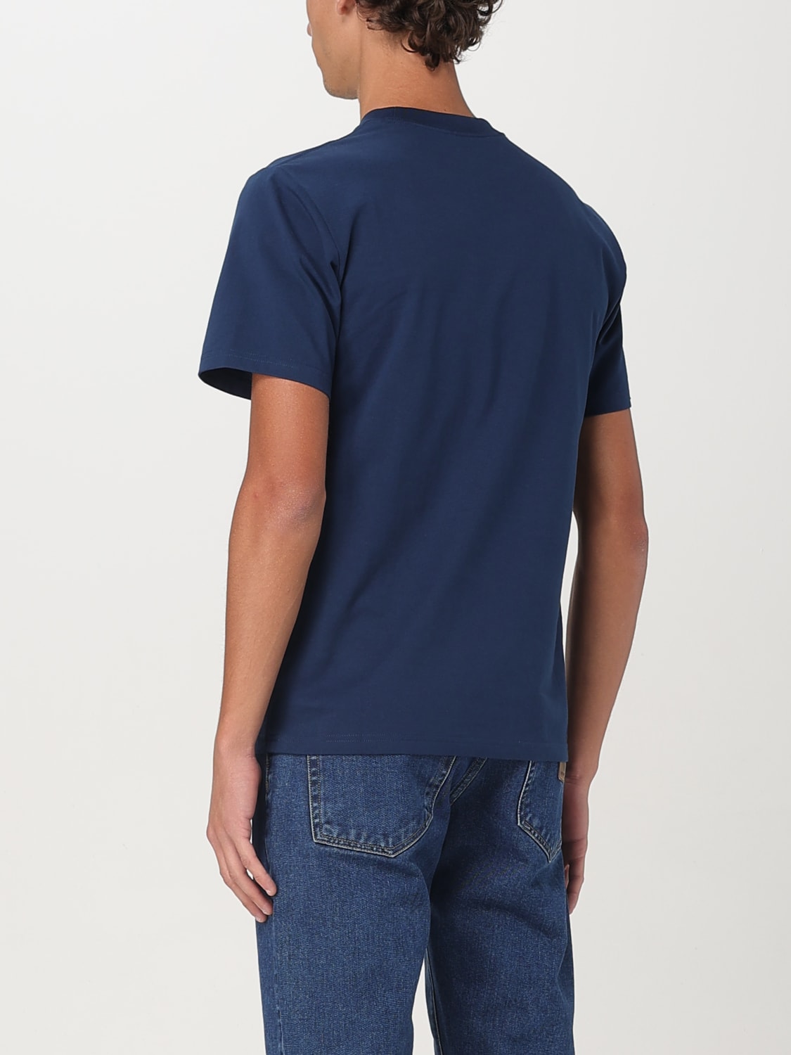 Tシャツ・カットソー CARHARTT WIP Men T-shirt Blue I034851 2WRXX CARHARTT WIP: T-shirt men - Blue | Carhartt Wip t-shirt