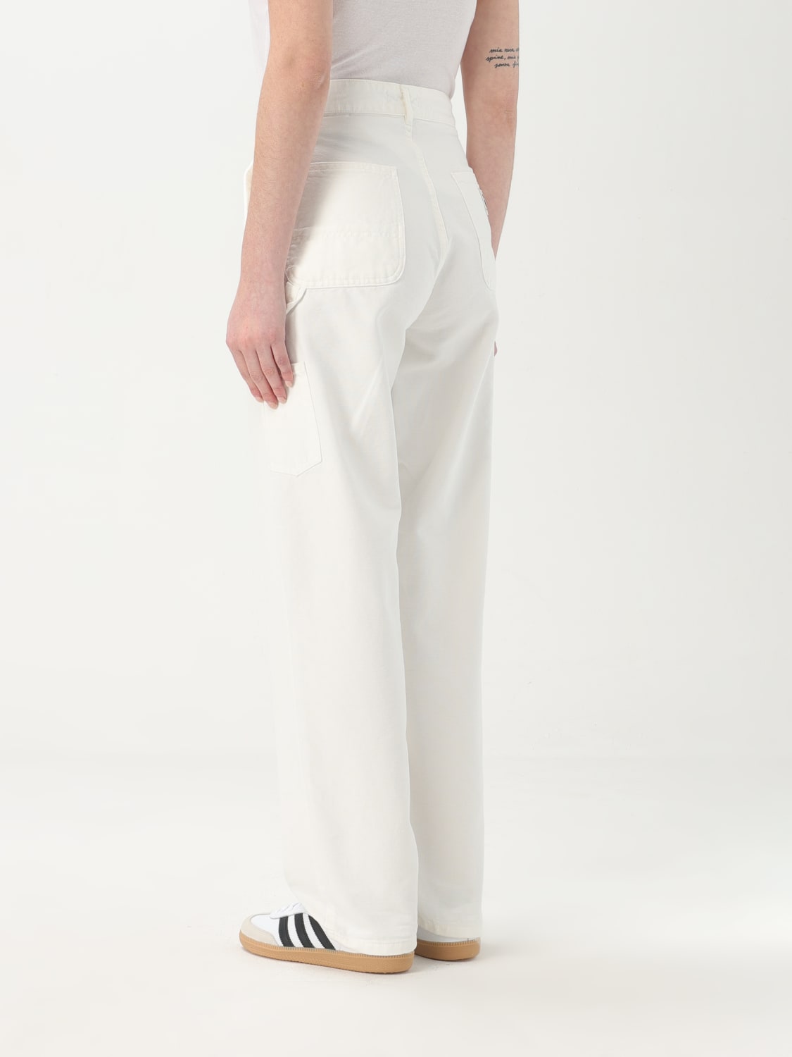 CARHARTT WIP JEANS: Jeans Carhartt Wip in denim , Bianco - Img 2