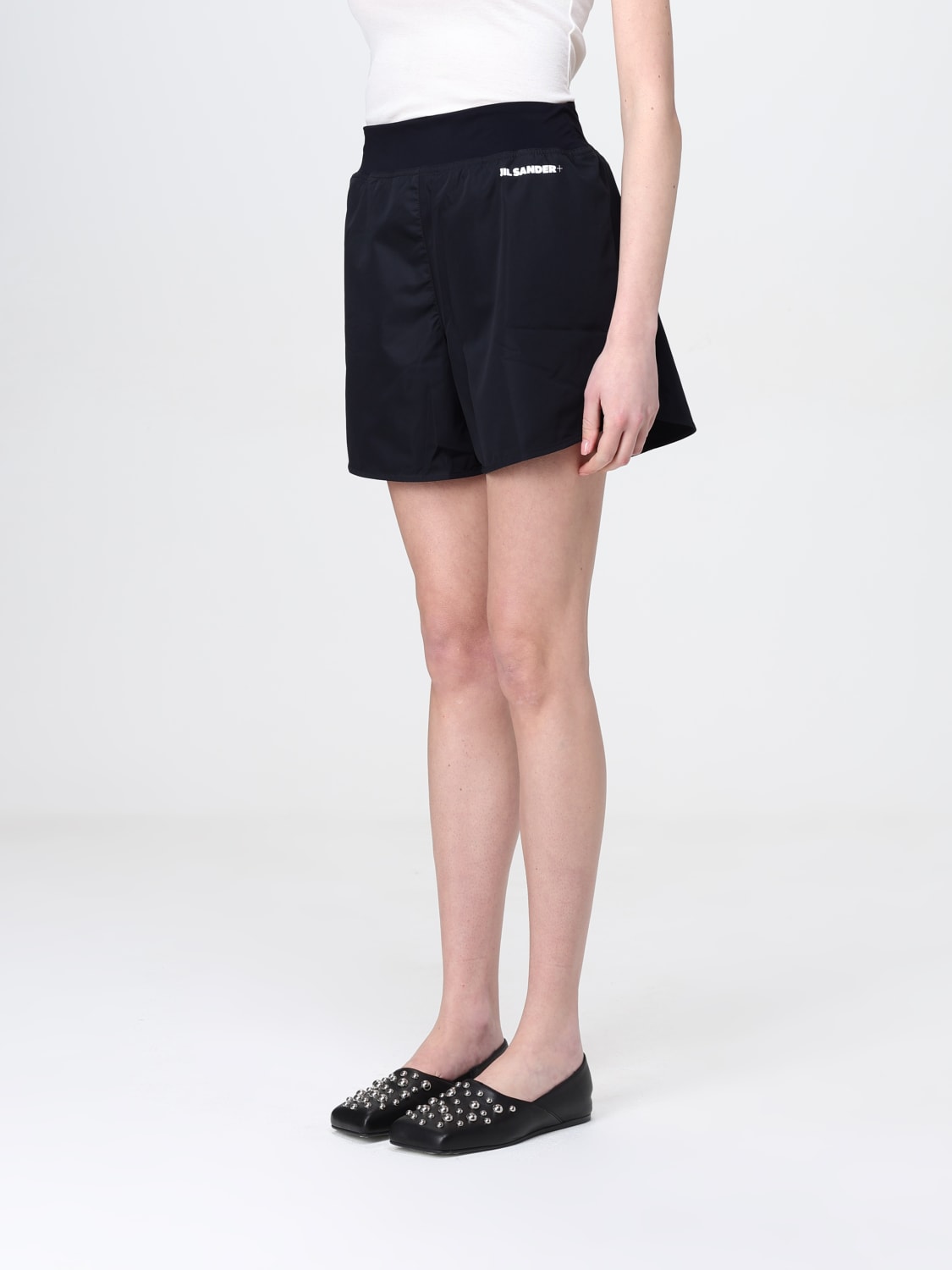 JIL SANDER PANTALONCINI: Pantaloncino Jil Sander in tessuto tecnico , Nero - Img 4