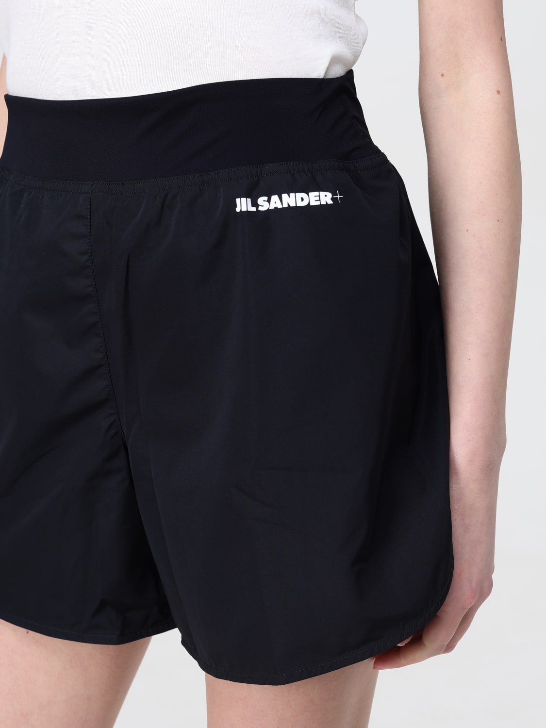 JIL SANDER PANTALONCINI: Pantaloncino Jil Sander in tessuto tecnico , Nero - Img 5