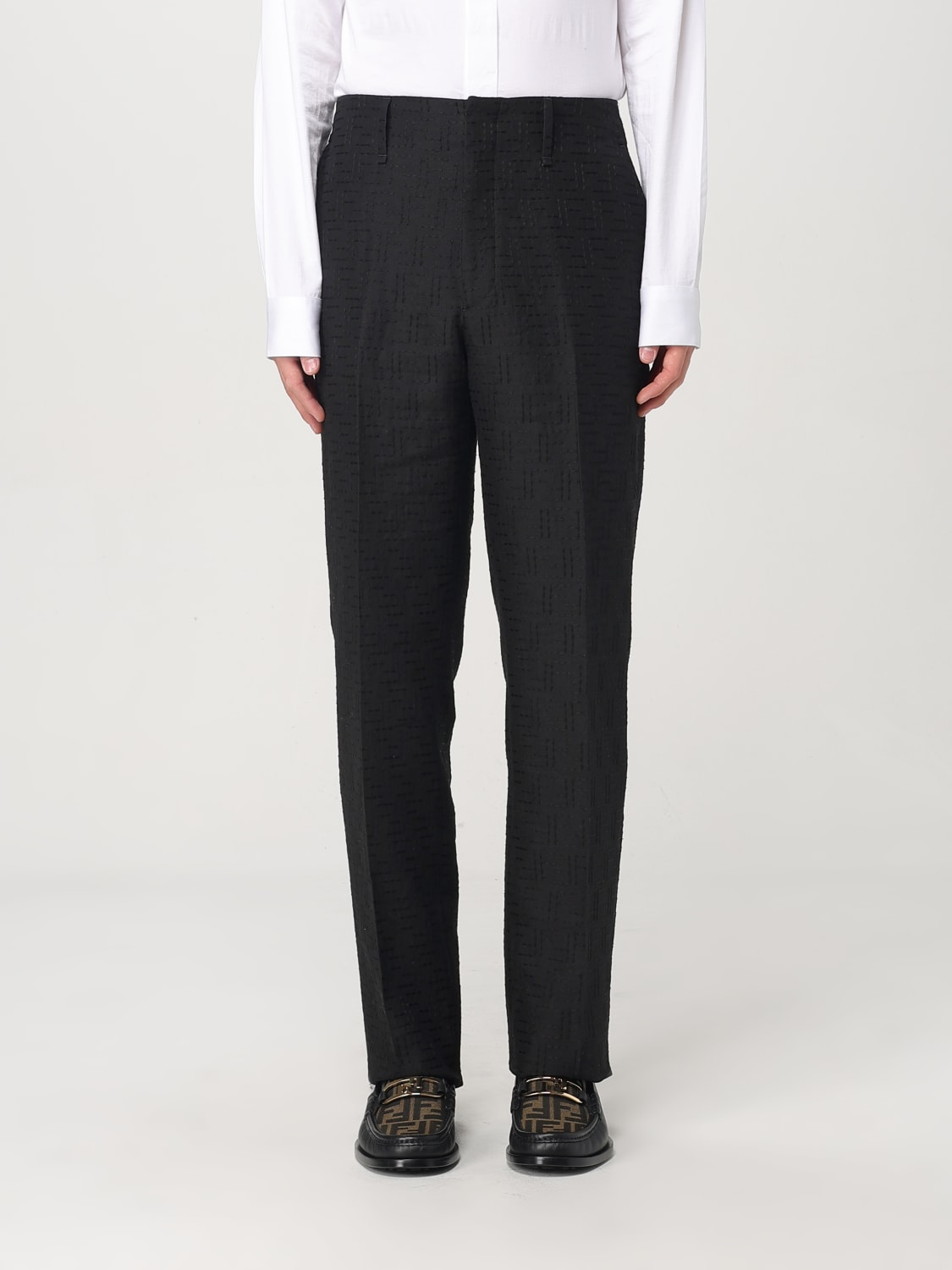 FENDI PANTALONES: Pantalón hombre Fendi, Negro - Img 1