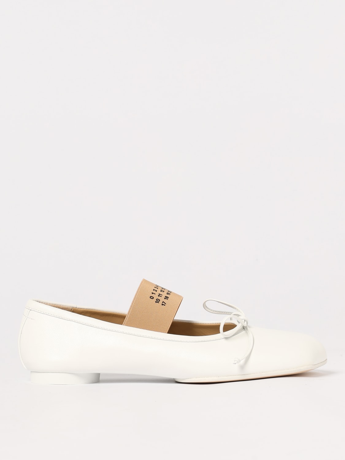 フラットシューズ MM6 MAISON MARGIELA Woman Ballet flats White S59WZ0099P3628 MM6 MAISON MARGIELA: Ballet flats woman - White | Mm6 Maison