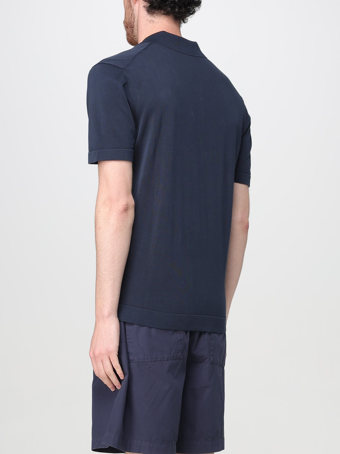 DRUMOHR POLO SHIRT: Polo shirt men Drumohr, Blue - Img 2