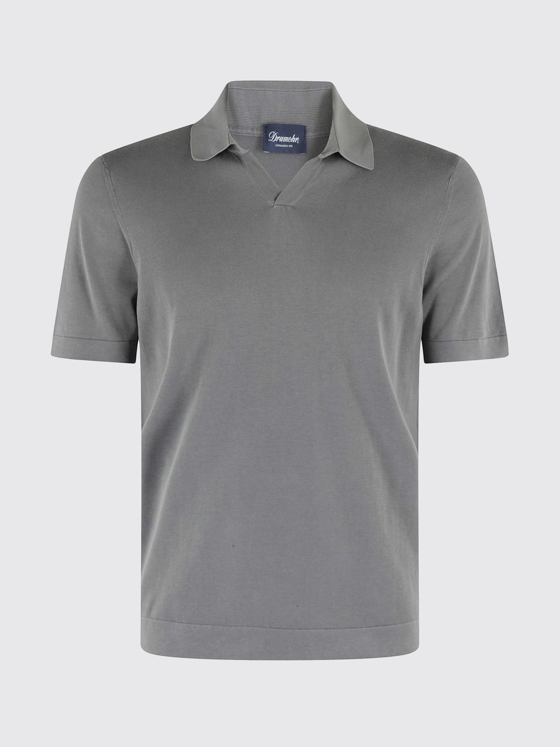 DRUMOHR POLO SHIRT: Polo shirt men Drumohr, Grey - Img 1
