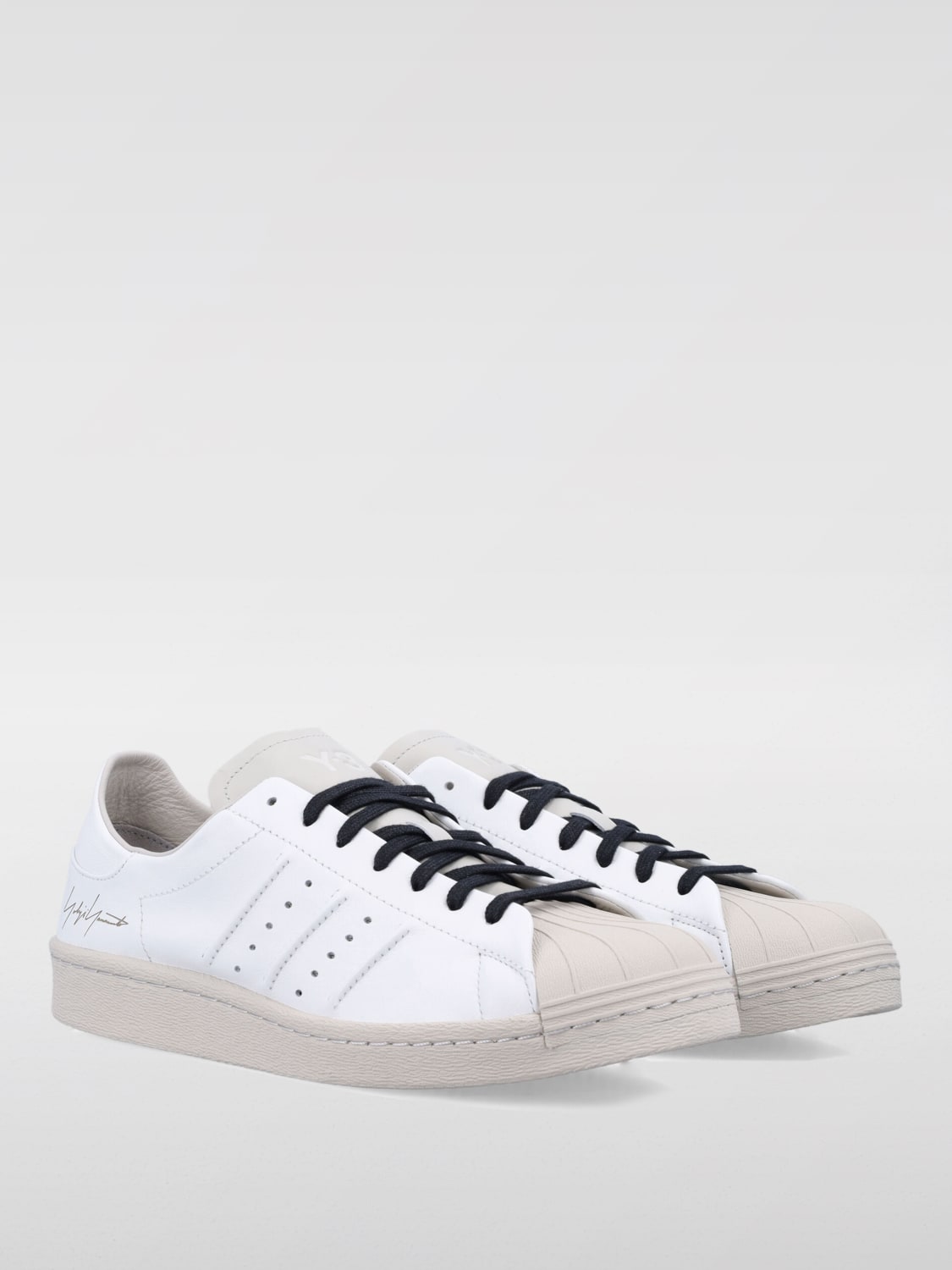 スニーカー Y 3 Men Sneakers JQ5002 WHITE adidas Y-3 Superstar - White | Free Shipping with adiClub