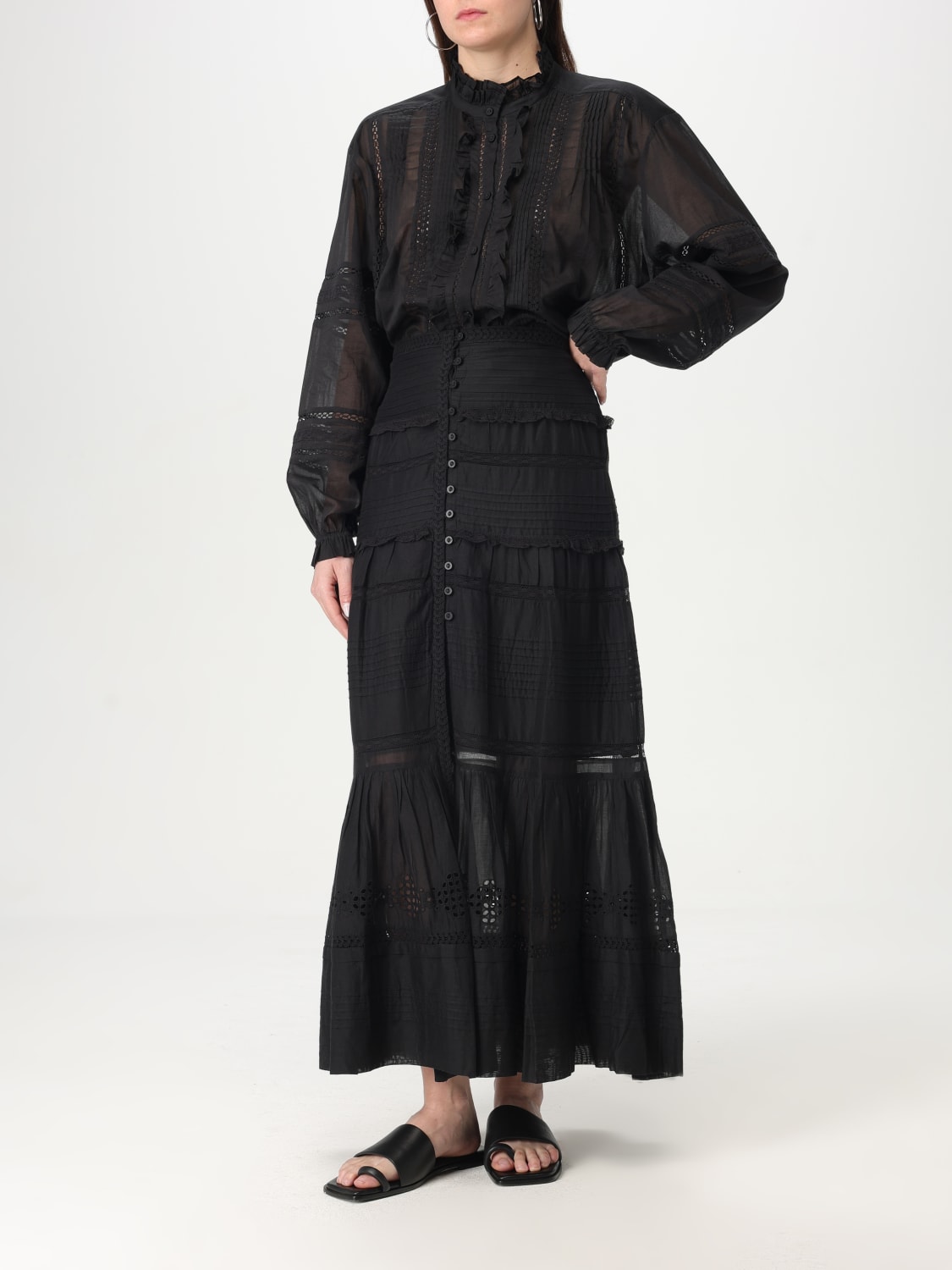 ISABEL MARANT ETOILE: Skirt woman - Black | Isabel Marant