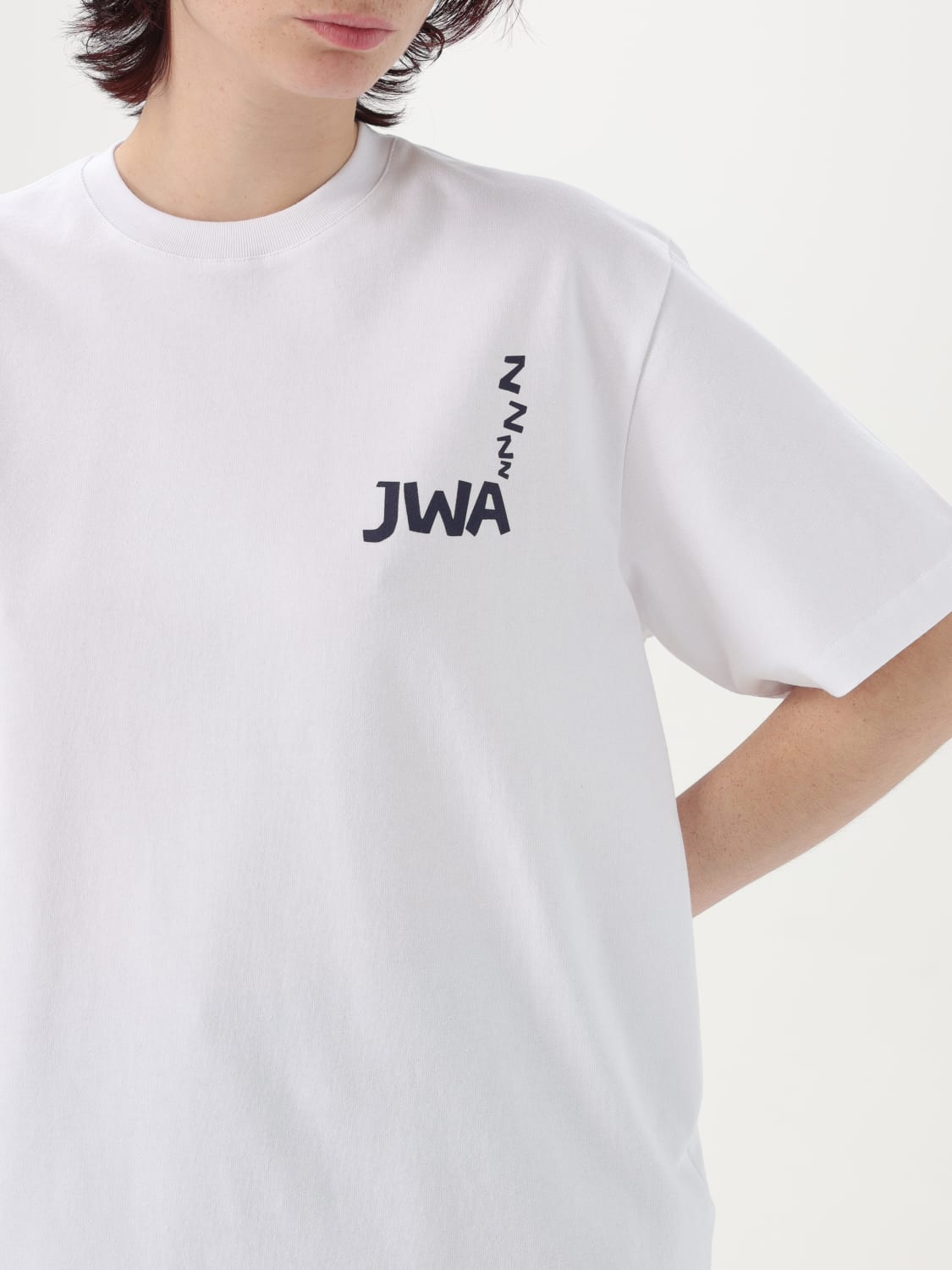 JW ANDERSON T-SHIRT: T-shirt femme Jw Anderson, Blanc - Img 5