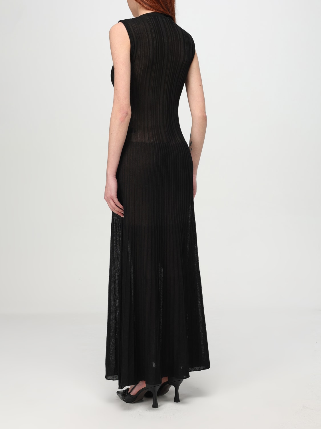 FEDERICA TOSI DRESS: Dress woman Federica Tosi, Black - Img 2